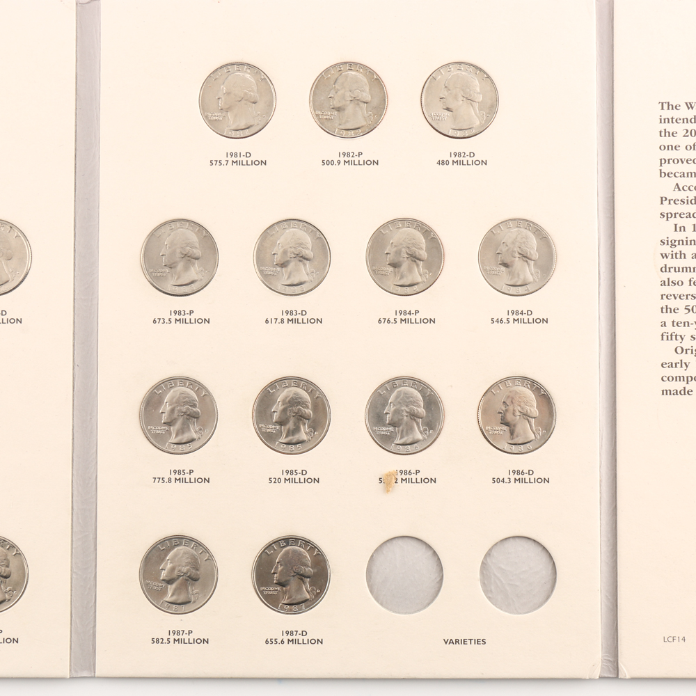 Modern Collectible United States Quarters