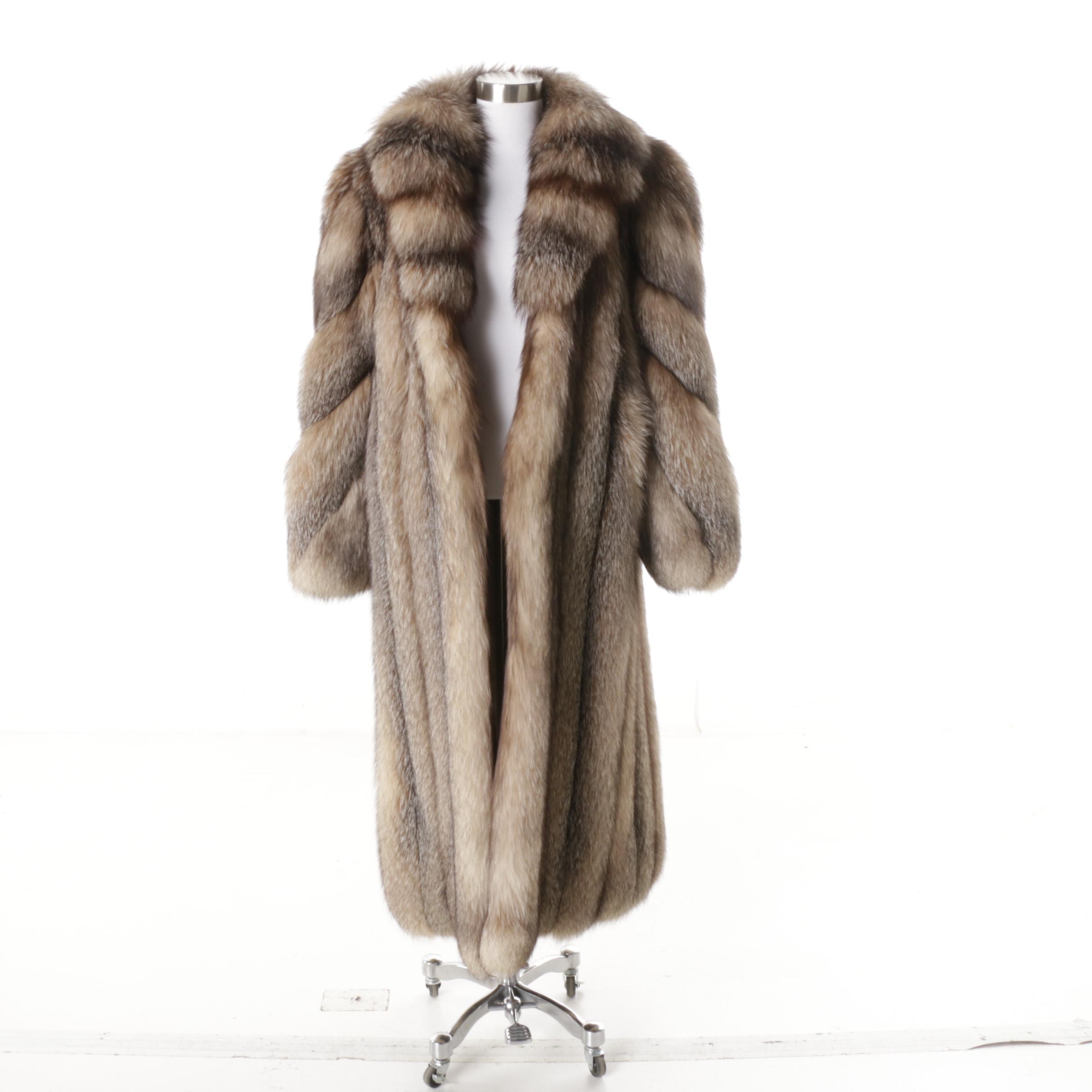 Women's Okean Furriers Fox Fur Coat