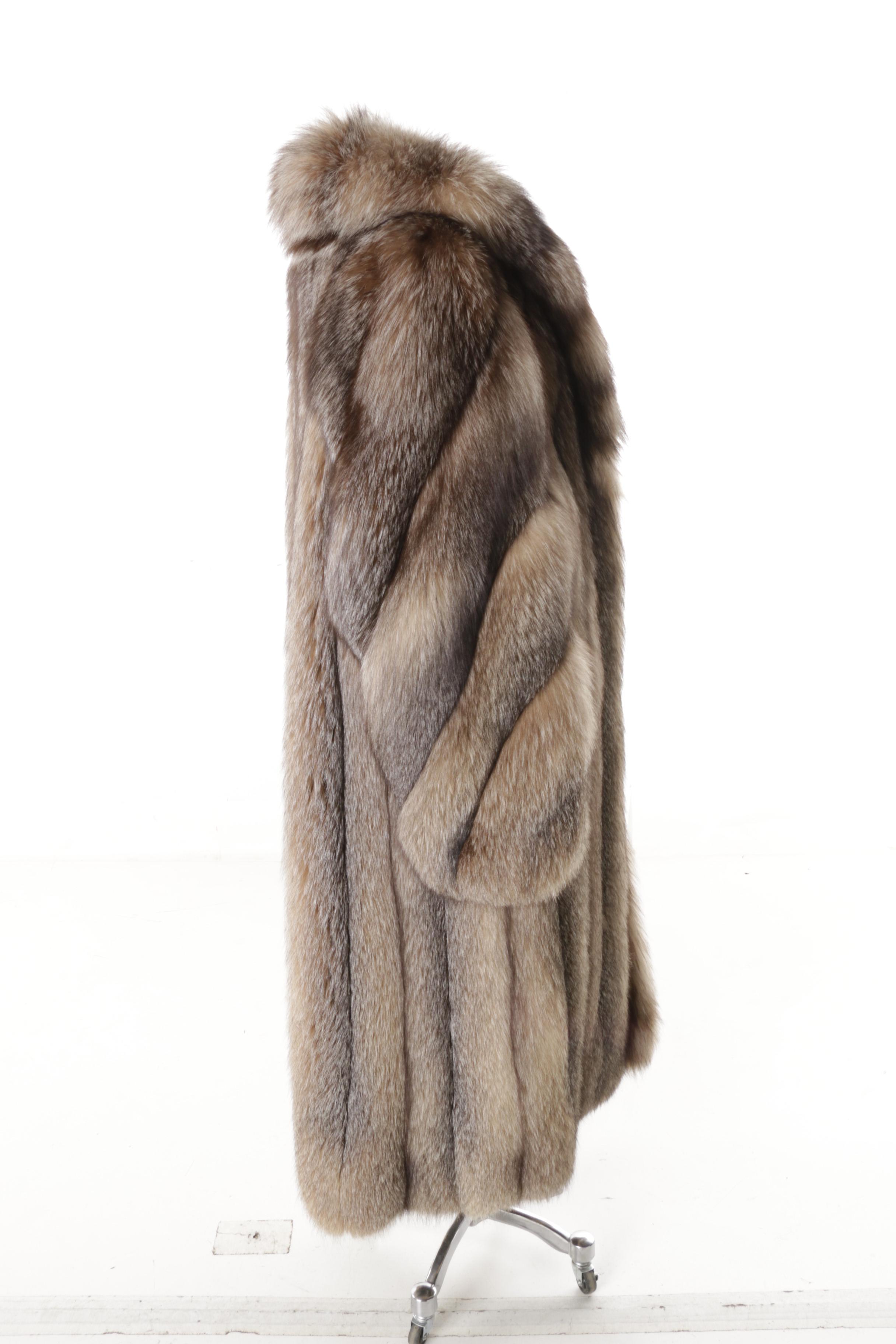 Women's Okean Furriers Fox Fur Coat