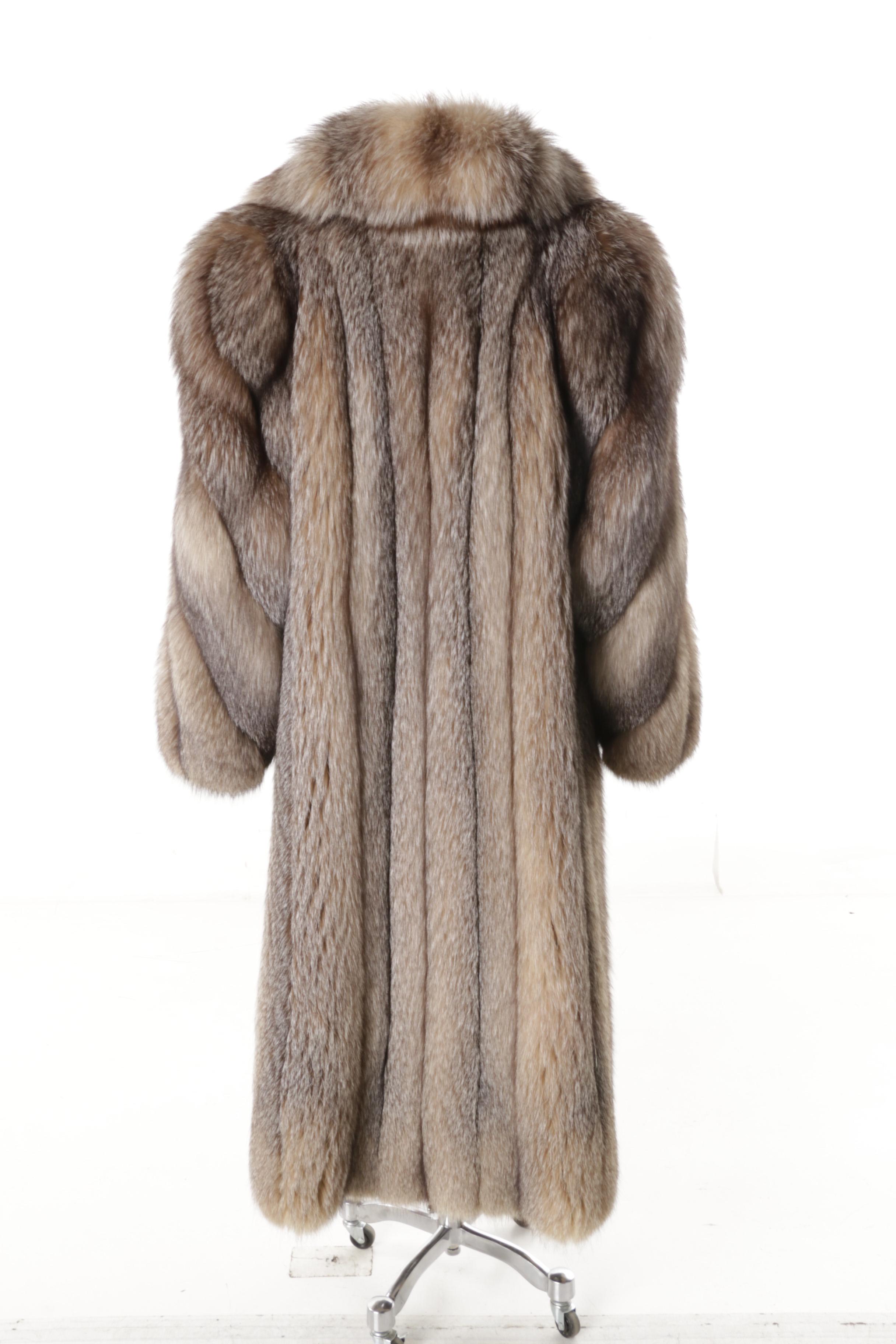 Women's Okean Furriers Fox Fur Coat