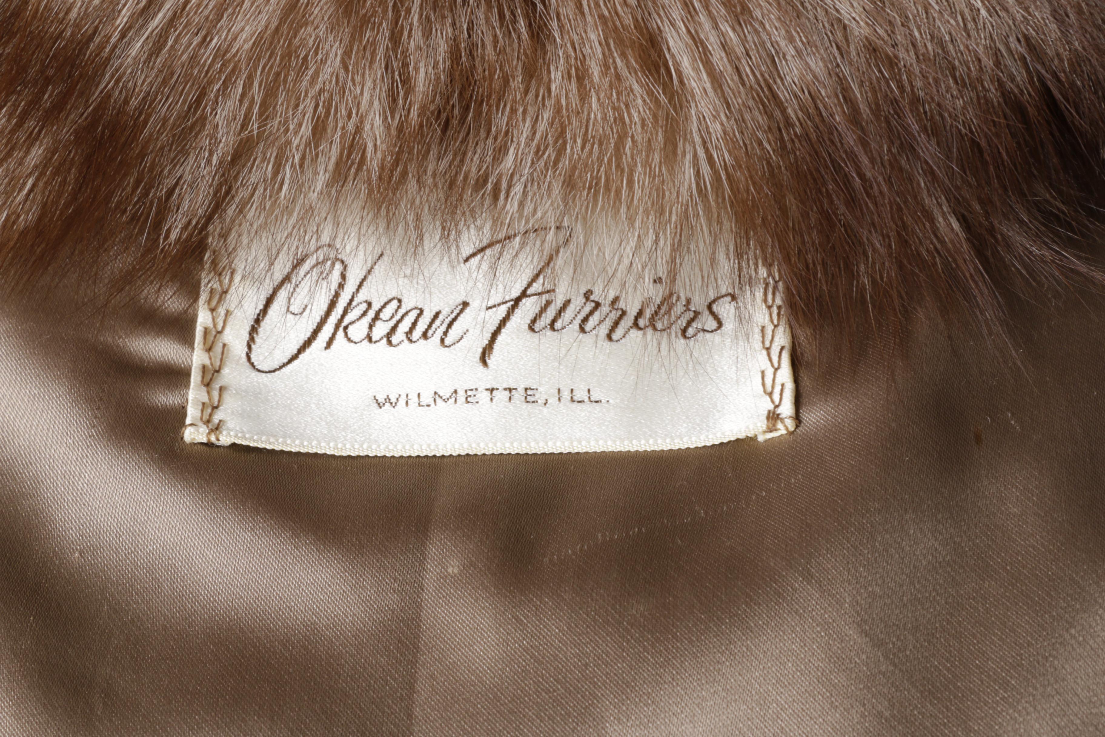 Women's Okean Furriers Fox Fur Coat