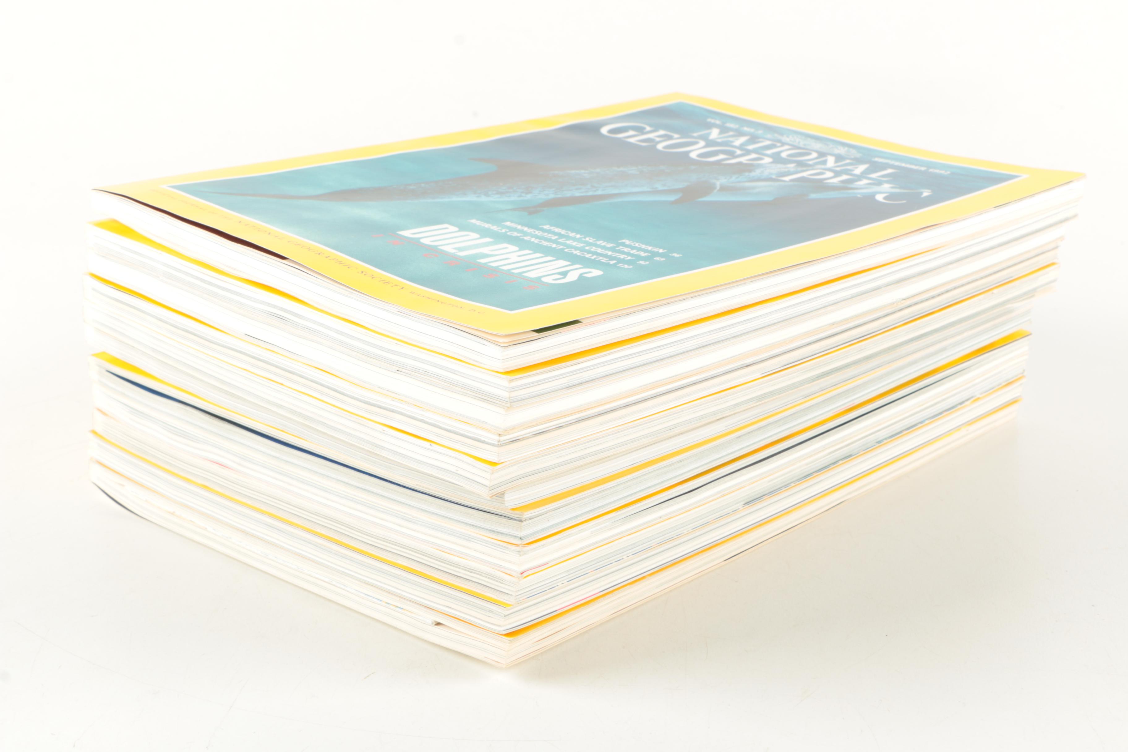 "National Geographic" and "Geo" Magazines