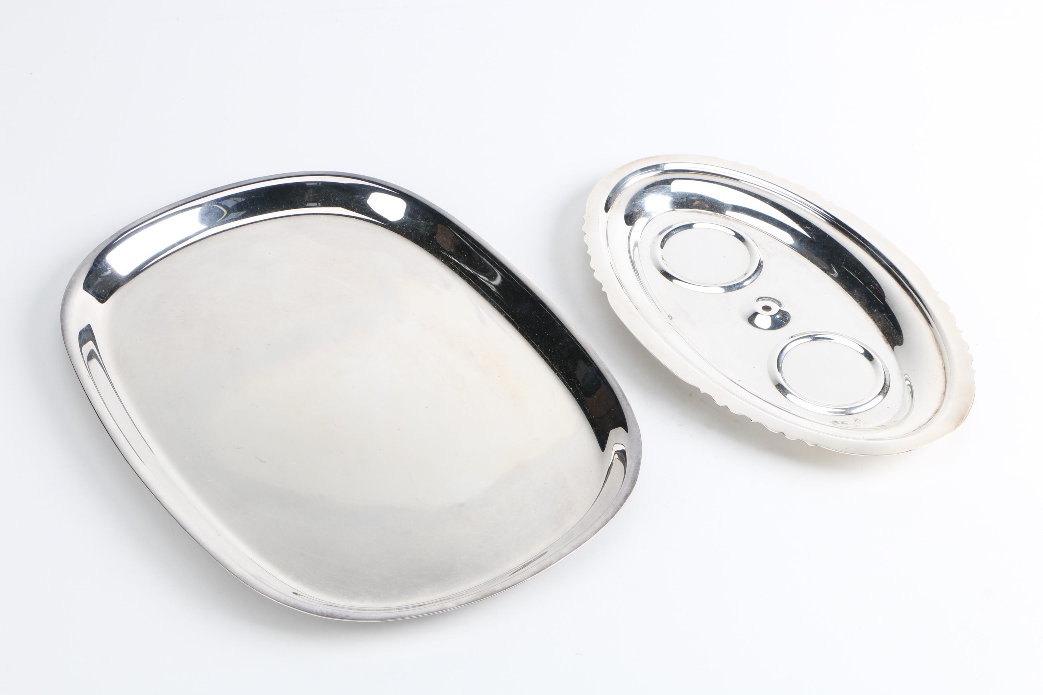 Silver-Plated Paul Revere Reproduction Serving Ware Including Reed & Barton