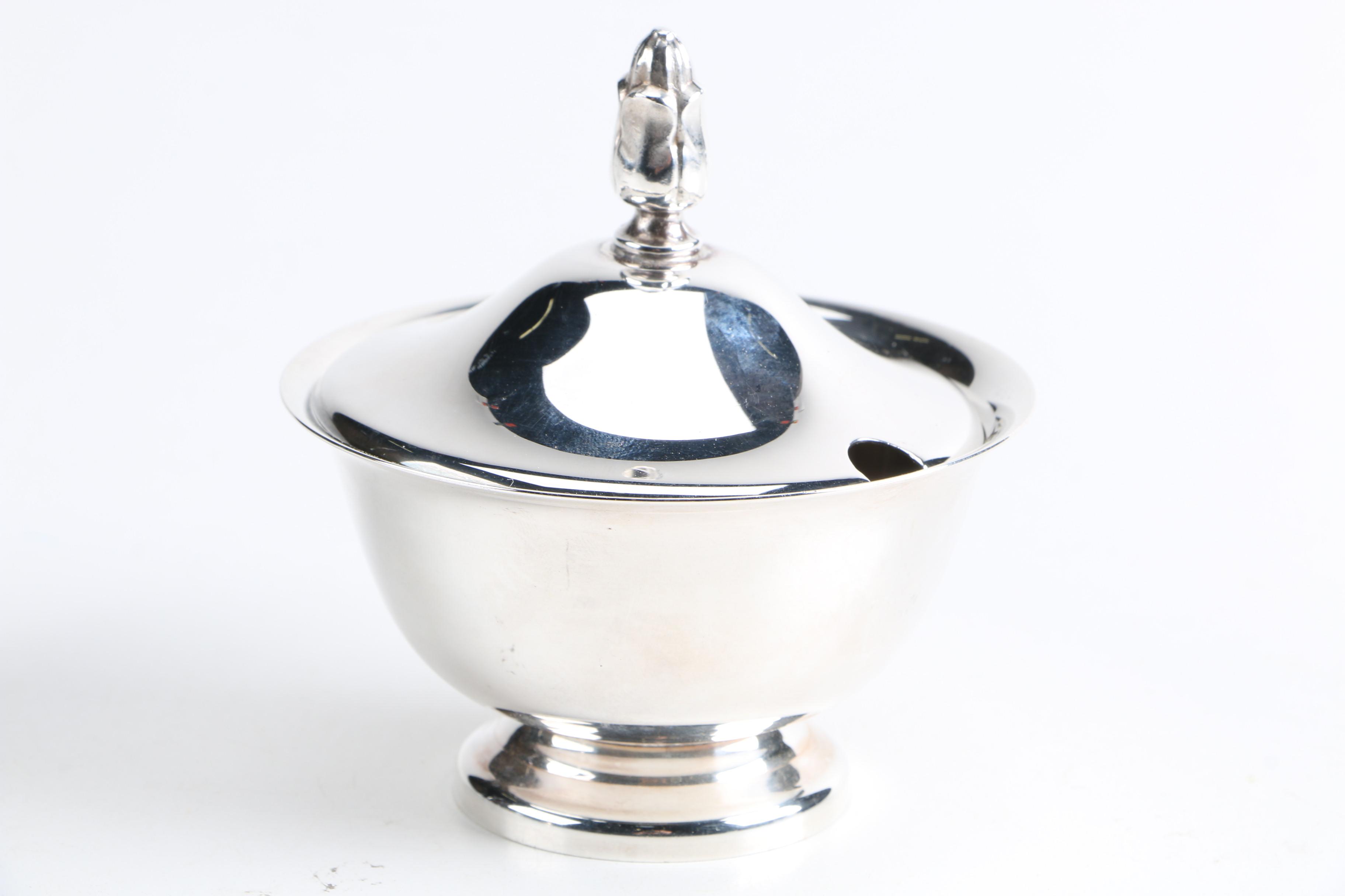 Silver-Plated Paul Revere Reproduction Serving Ware Including Reed & Barton