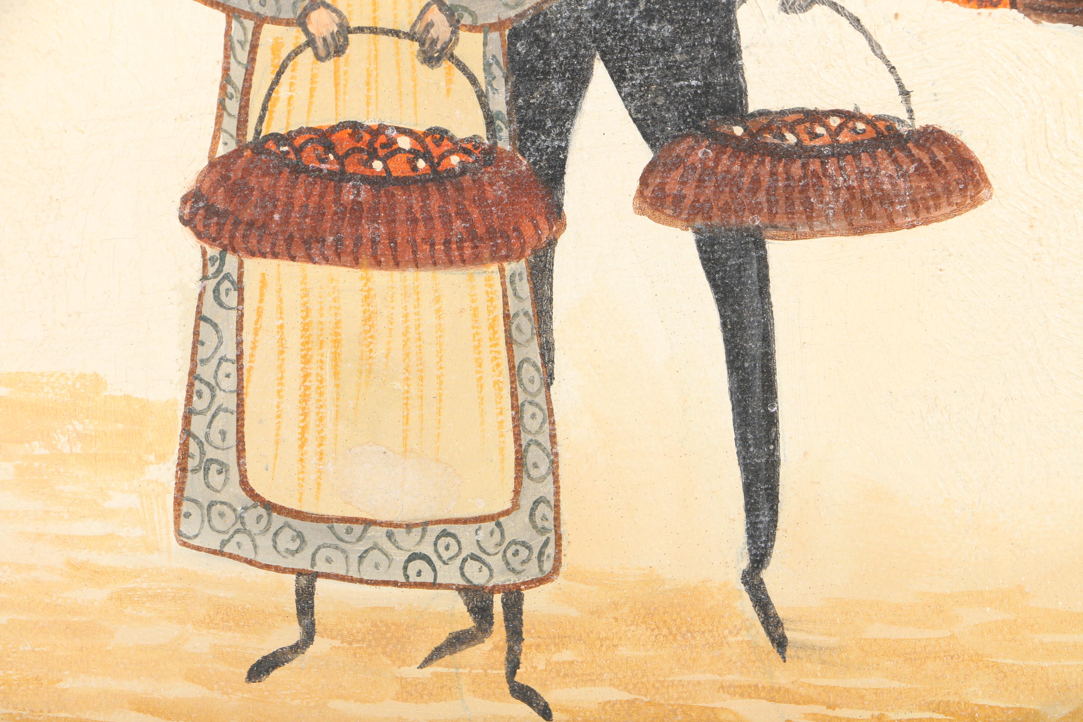 Oil Painting on Canvas in the Manner of Patricia Buckley Moss