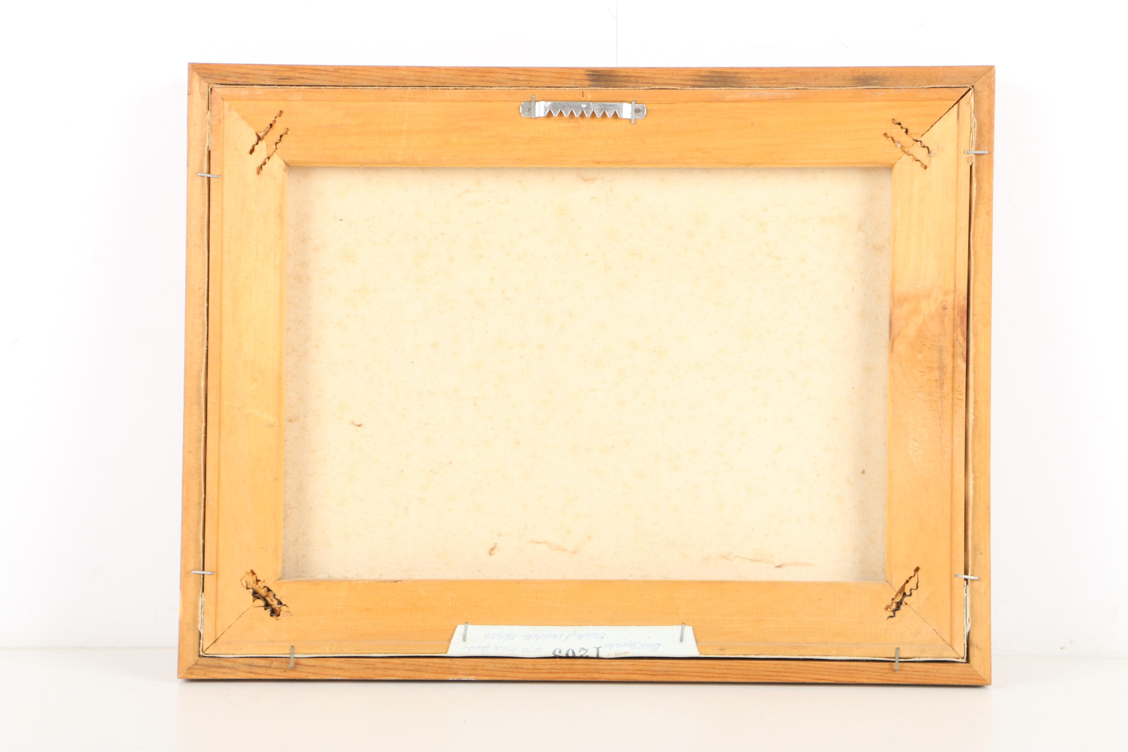 Oil Painting on Canvas in the Manner of Patricia Buckley Moss