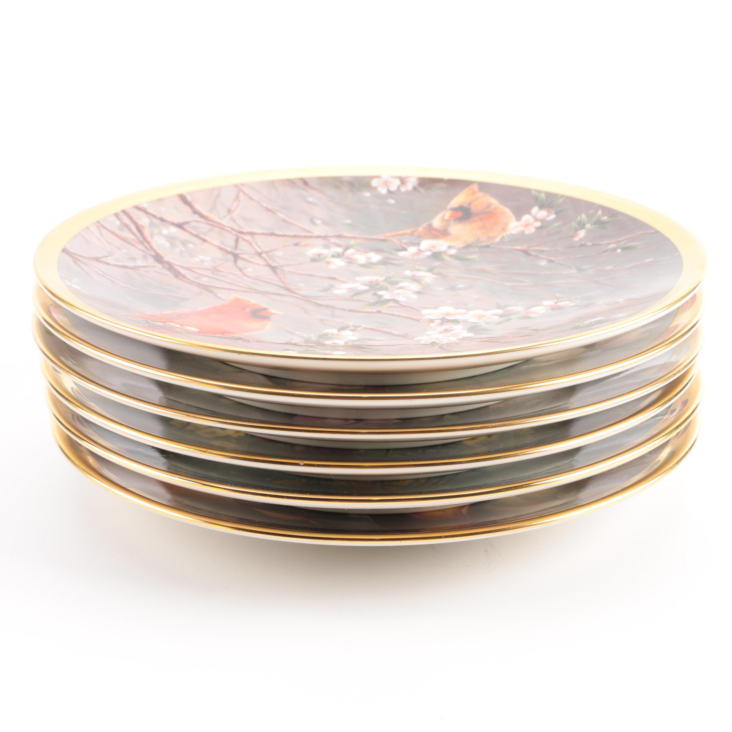 Lenox "Nature's Collage" Plates and "Birds of the Garden" Plate Collections