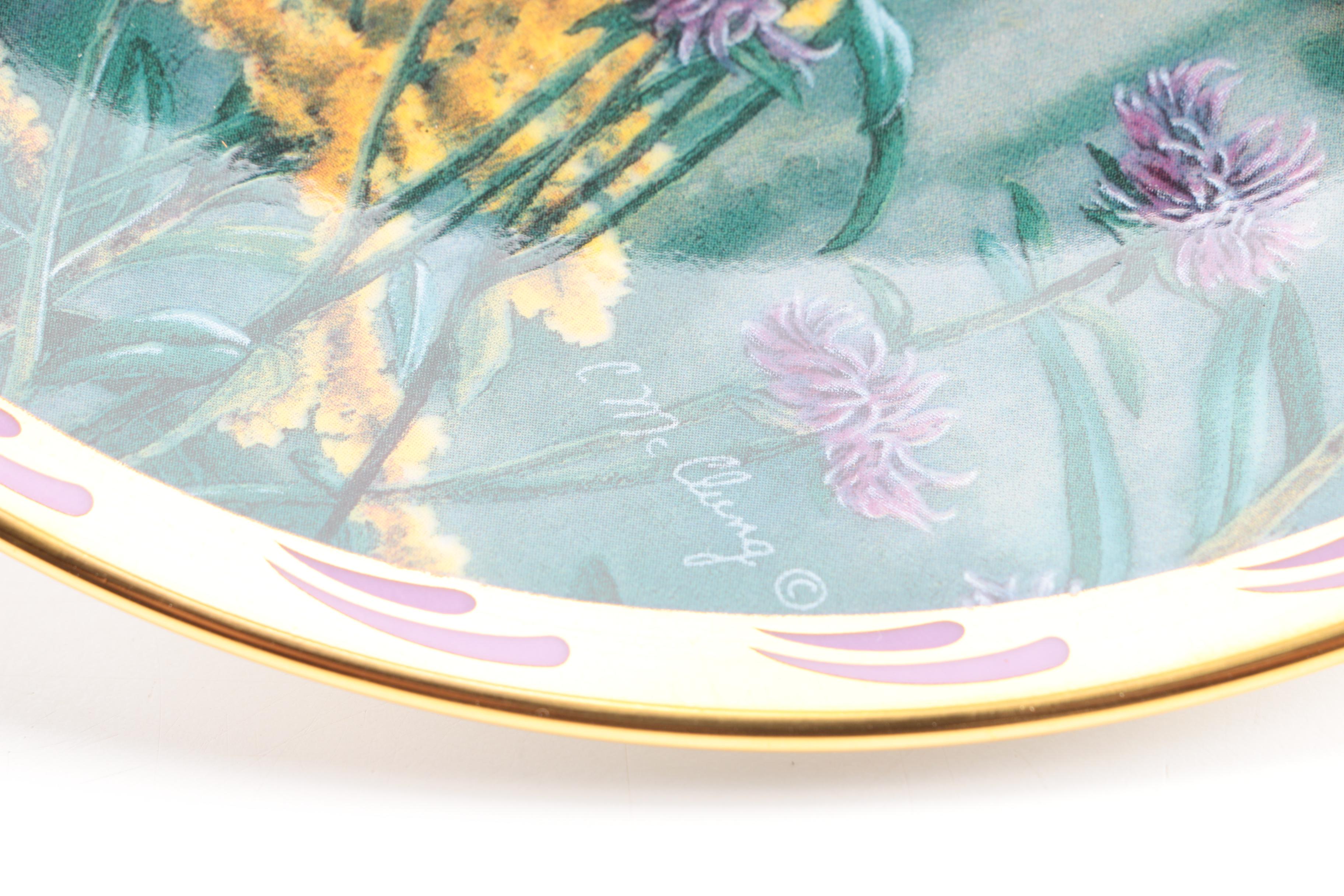 Lenox "Nature's Collage" Plates and "Birds of the Garden" Plate Collections