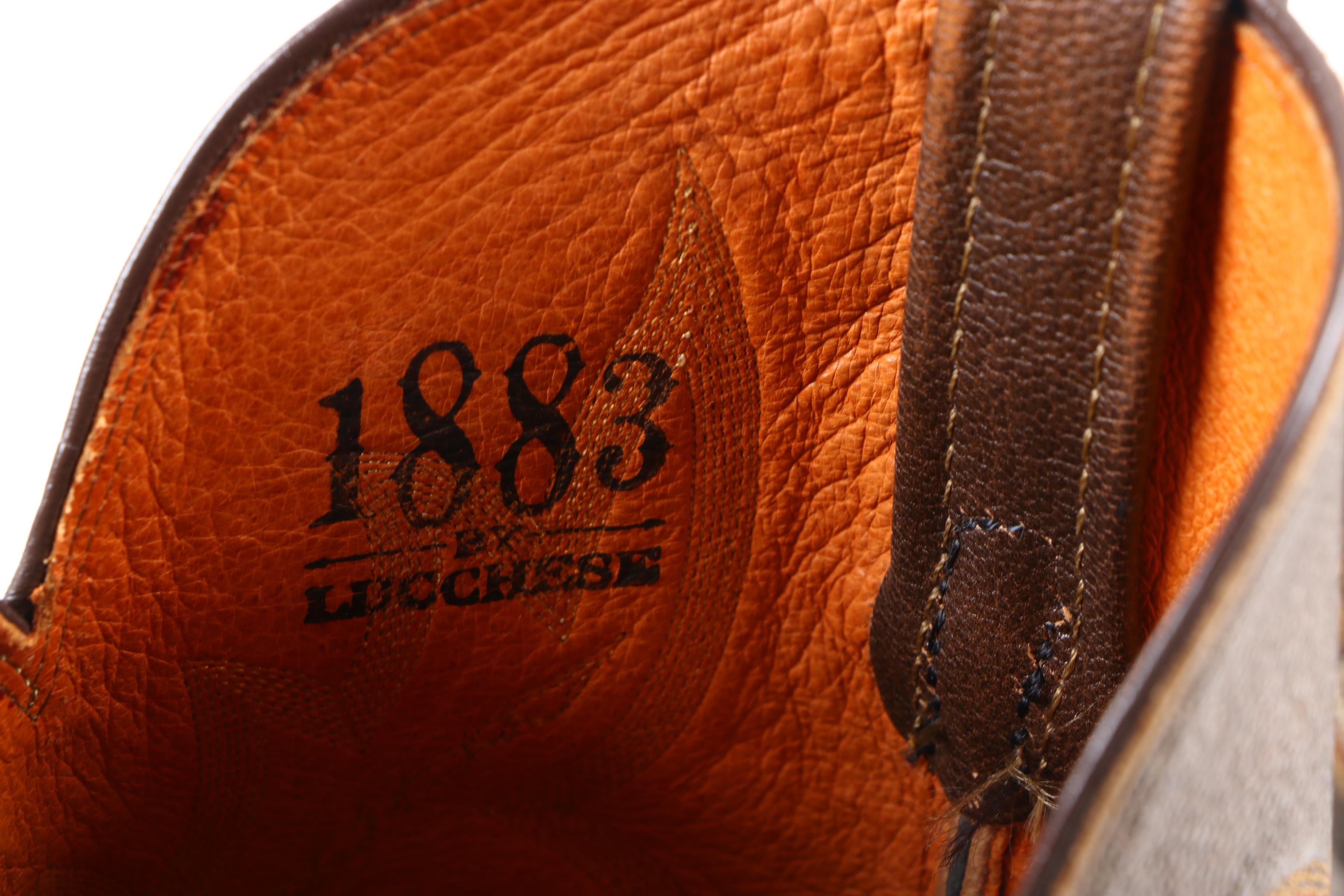 1883 by Lucchese Men's Brown Leather Cowboy Boots