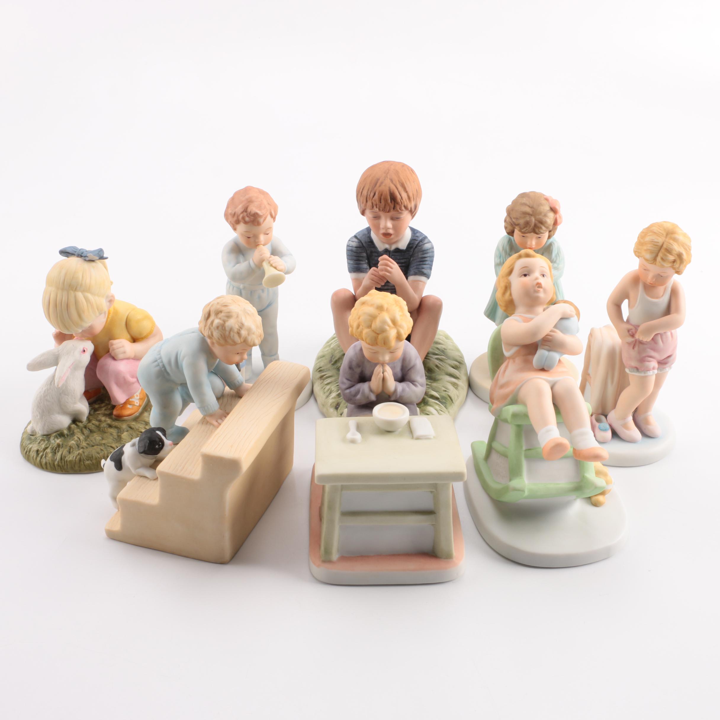 Vintage Bessie Pease Gutmann and Pemberton & Oakes Porcelain Figurines