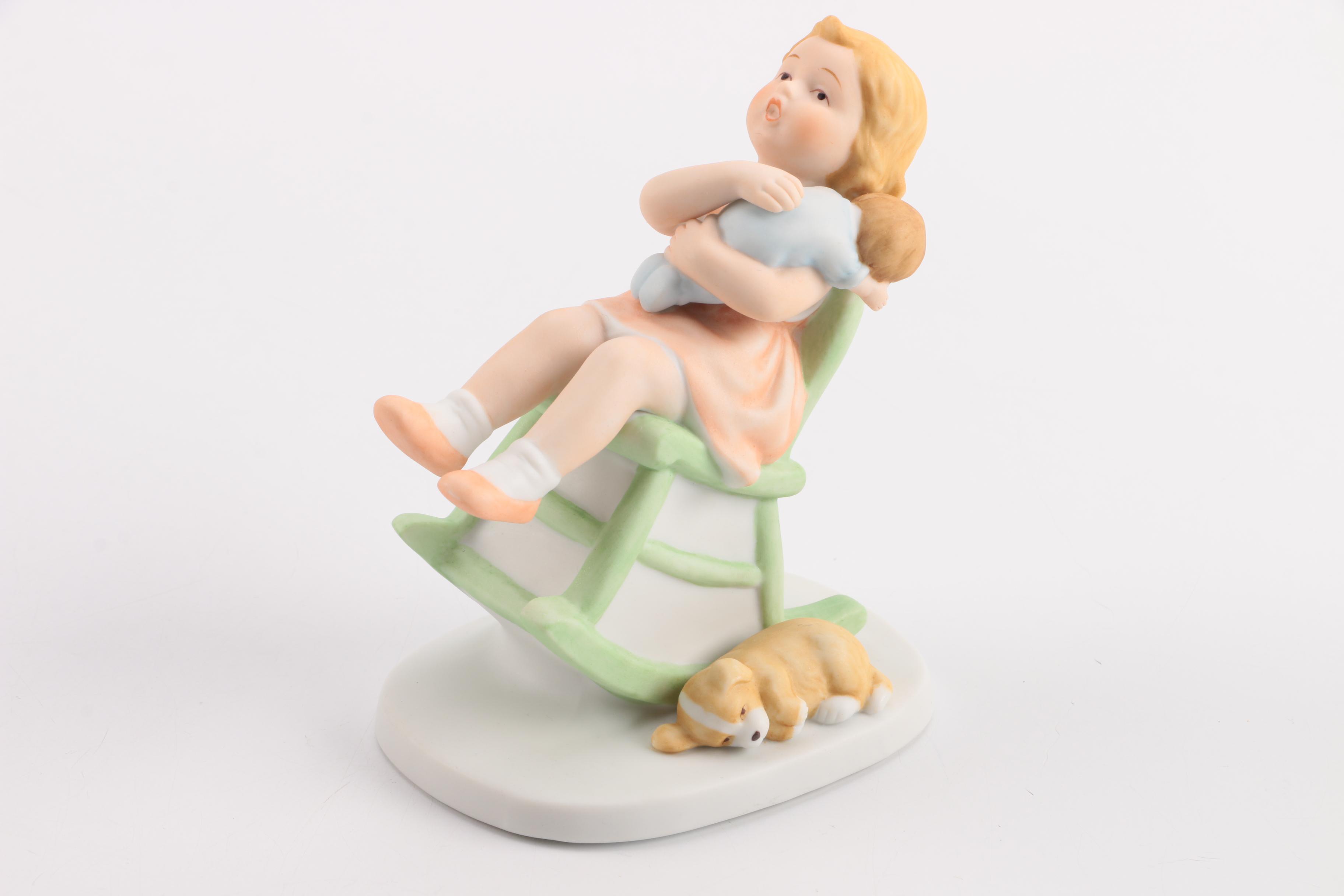 Vintage Bessie Pease Gutmann and Pemberton & Oakes Porcelain Figurines