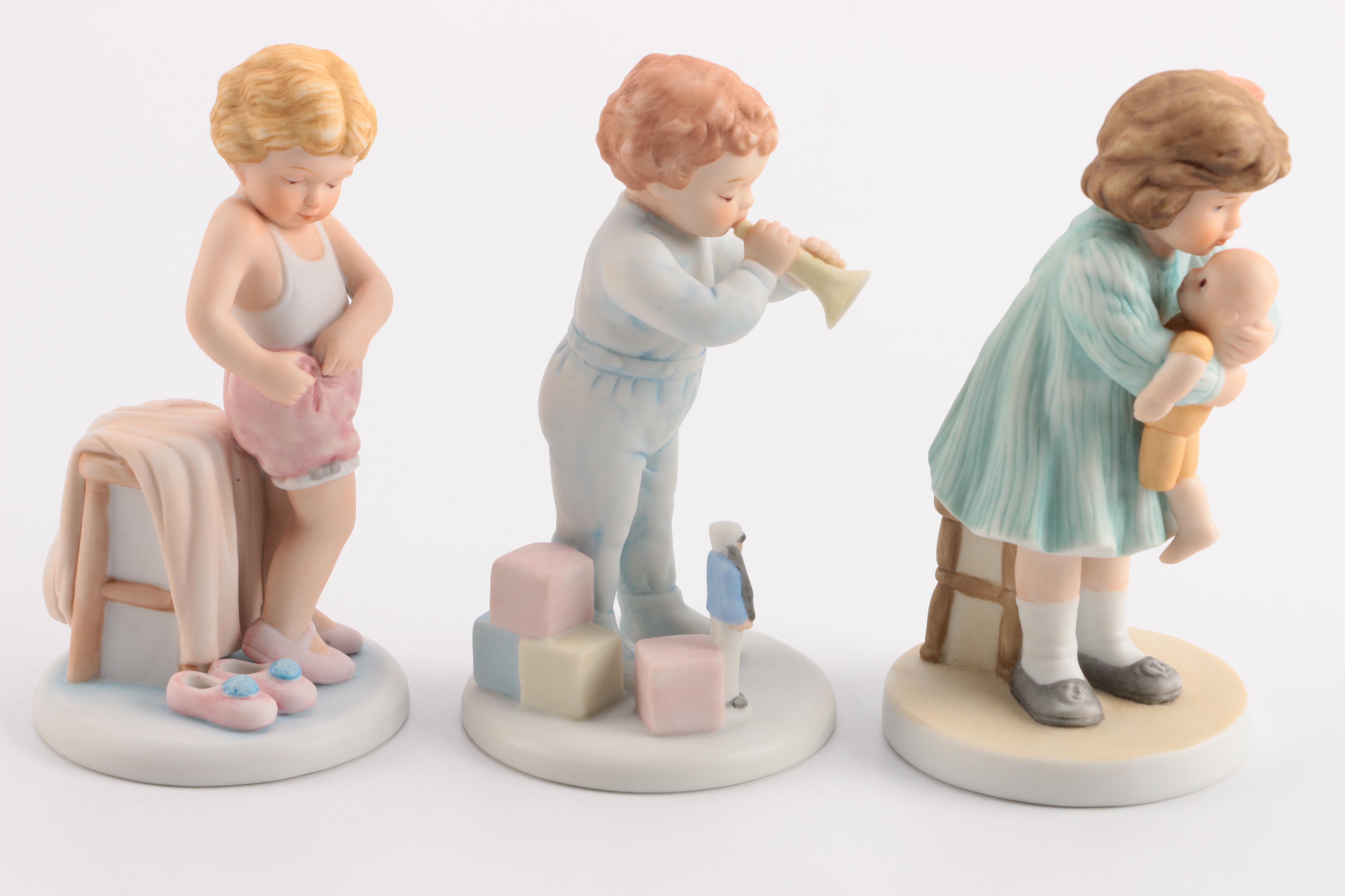 Vintage Bessie Pease Gutmann and Pemberton & Oakes Porcelain Figurines