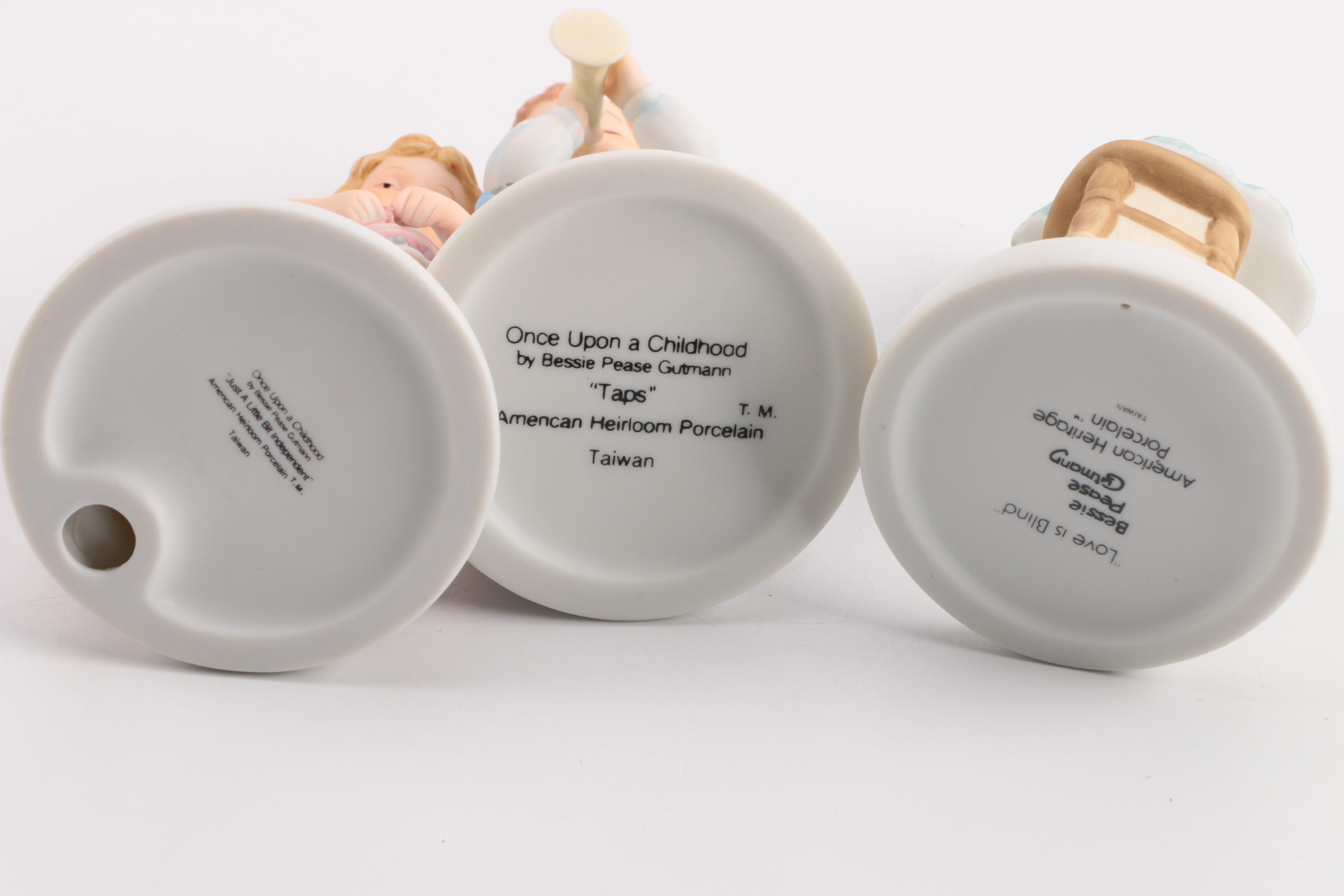 Vintage Bessie Pease Gutmann and Pemberton & Oakes Porcelain Figurines