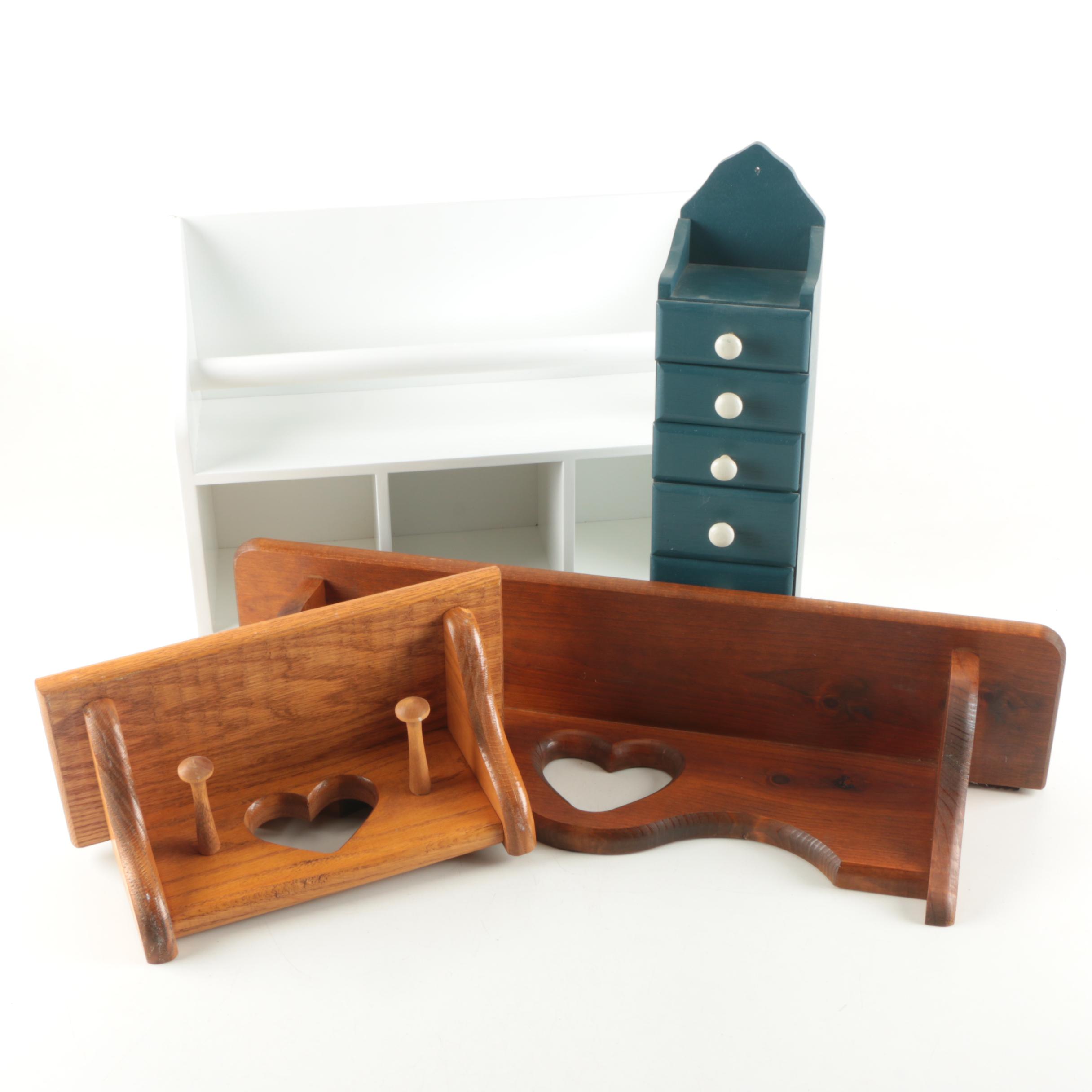 Assortment of Small Decorative Shelves