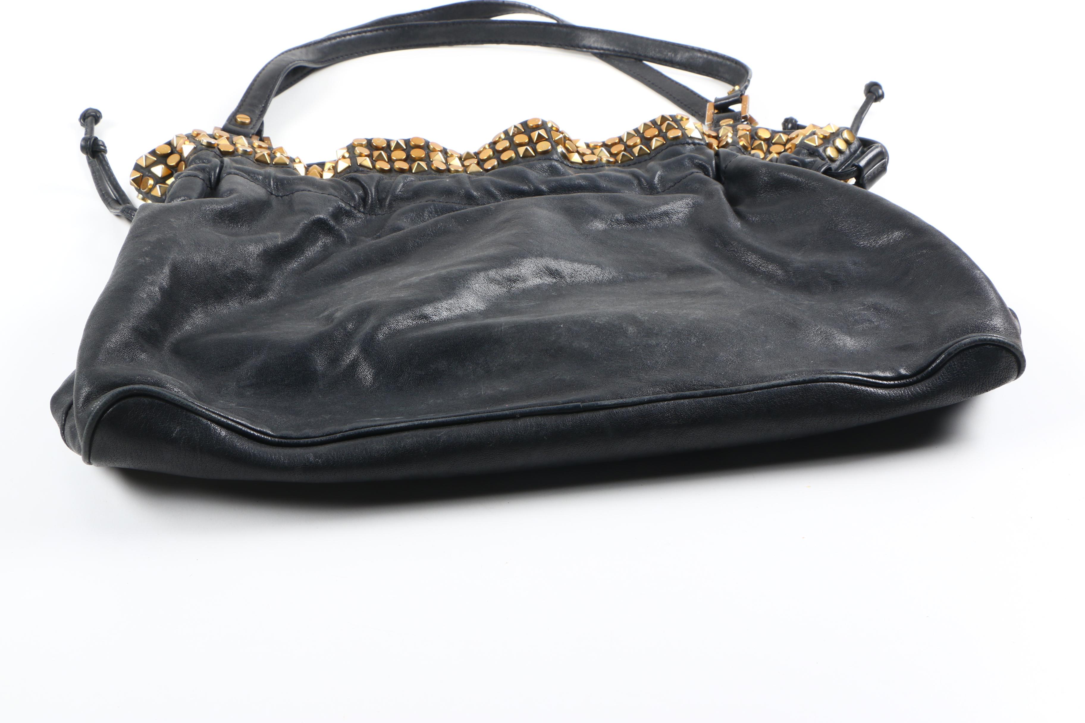 Tory Burch Black Leather Handbag