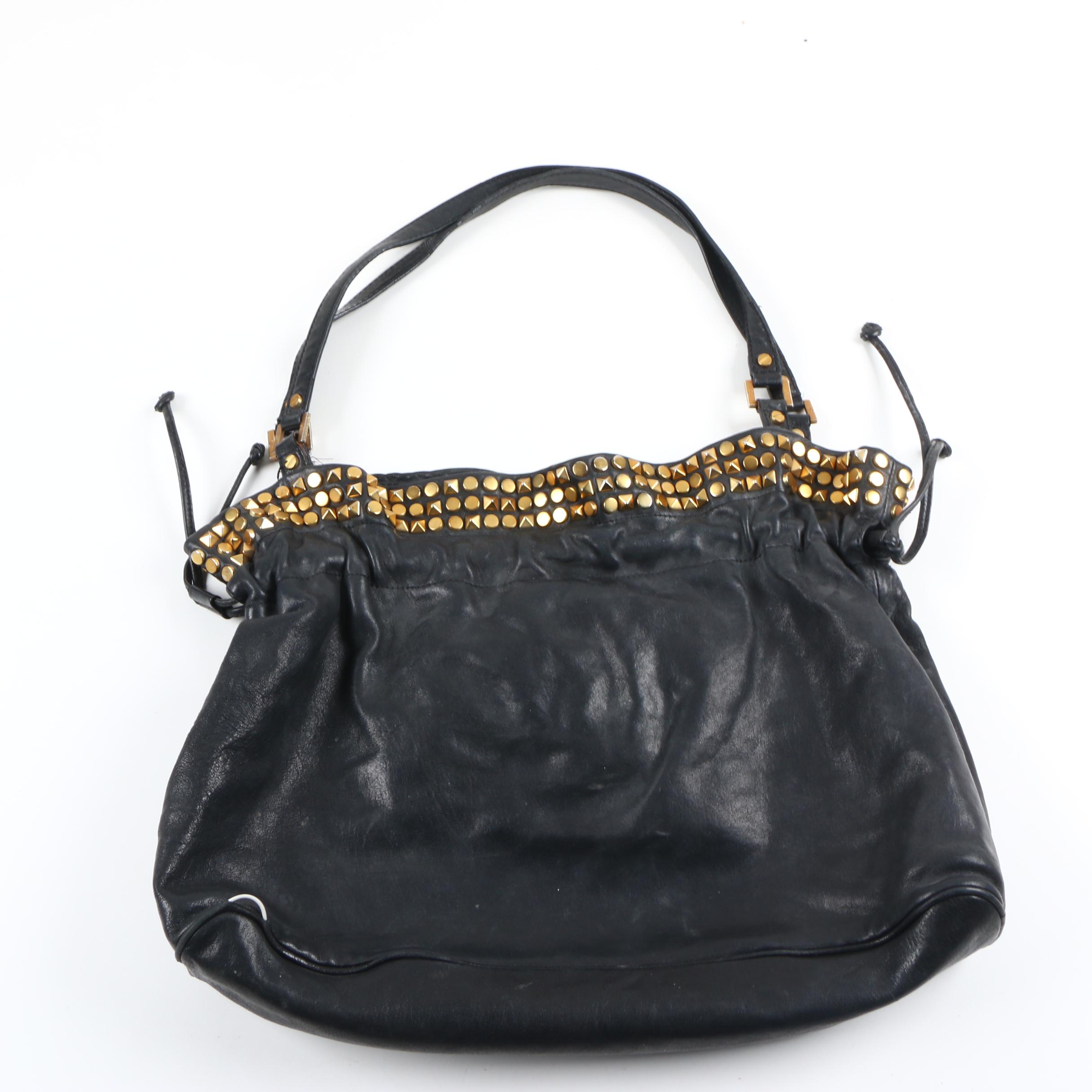 Tory Burch Black Leather Handbag