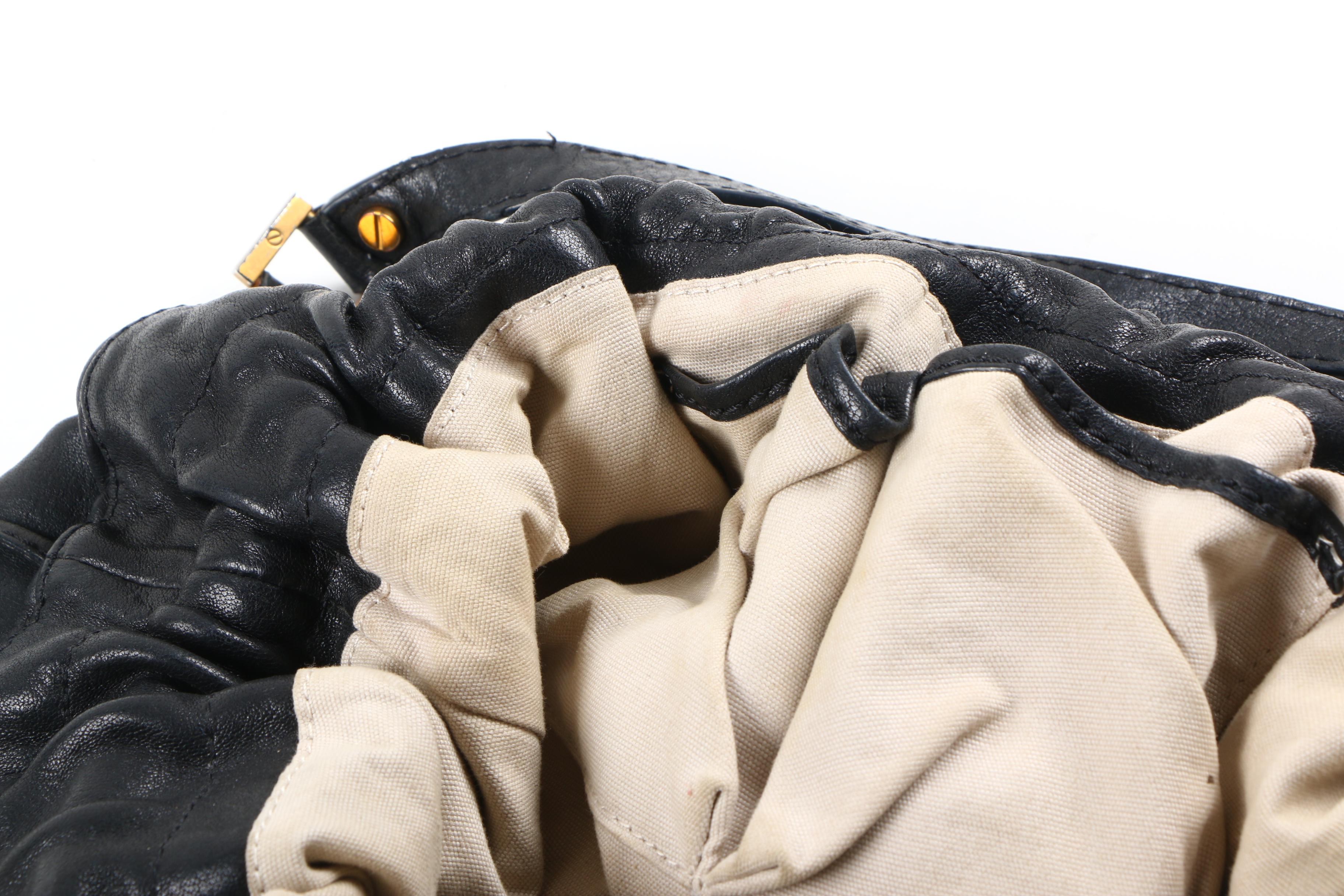 Tory Burch Black Leather Handbag