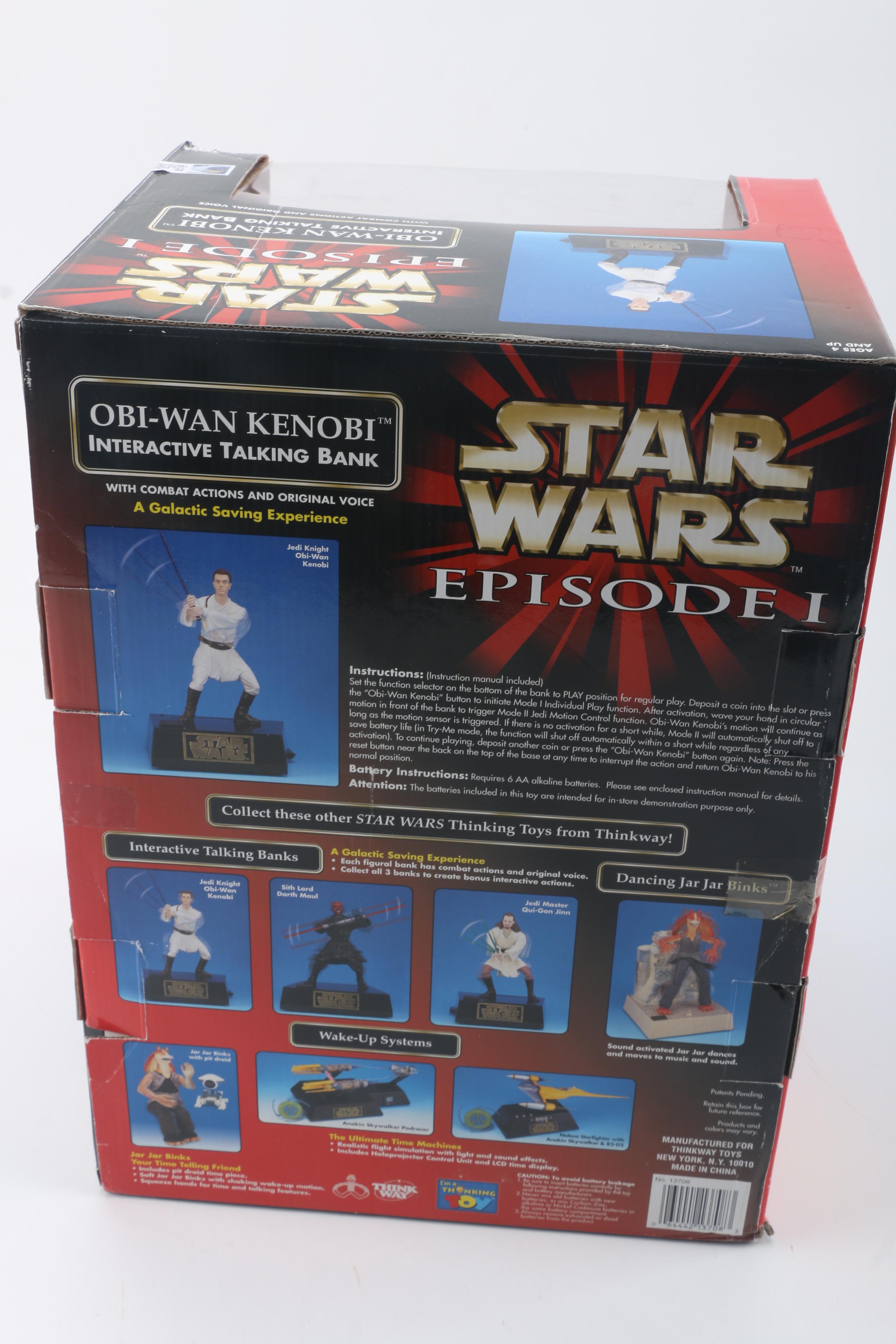 Obi-Wan Kenobi Interactive Talking Bank