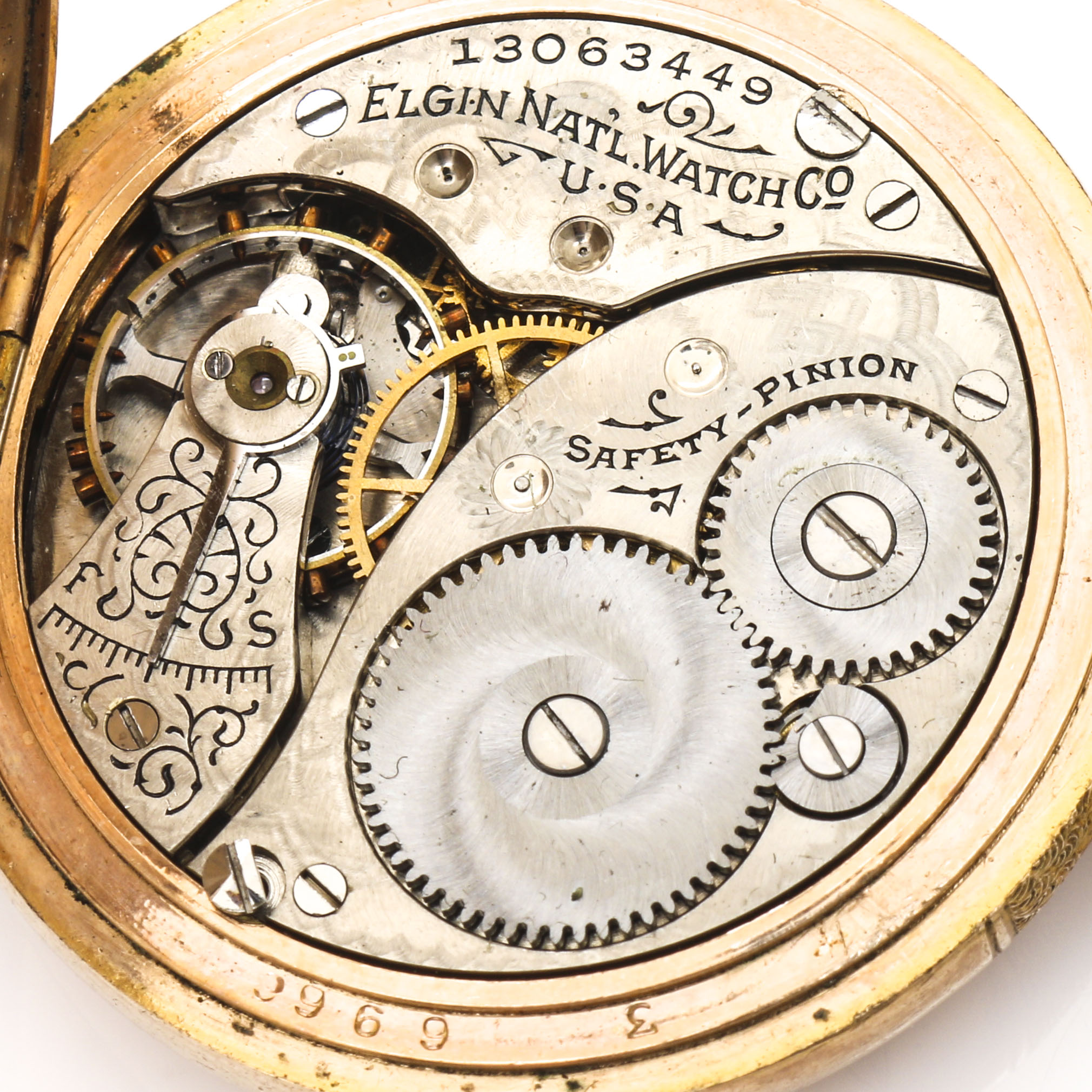 Elgin Antique Gold Filled Pocket Watches