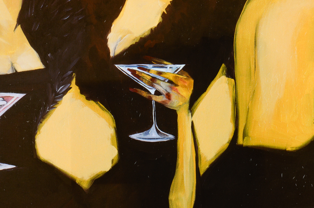 Todd White Signed Giclée "The Drinking Boas"