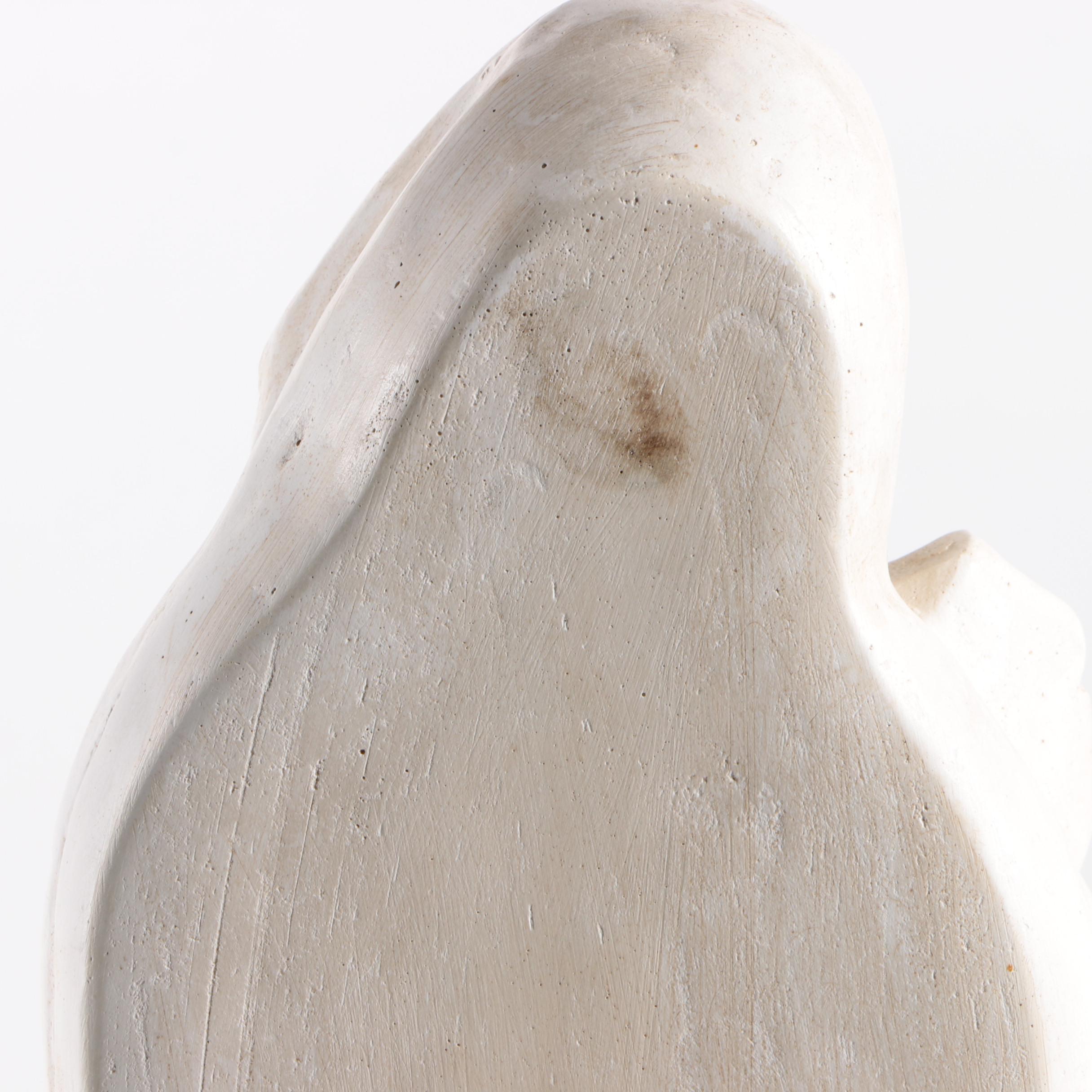 Ceramic Monk Figurine