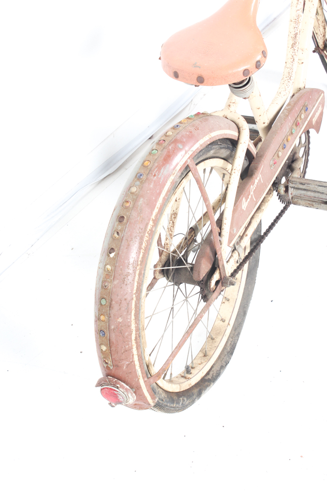 Children's 1948 Vintage Gene Autry Signature Monark Bicycle