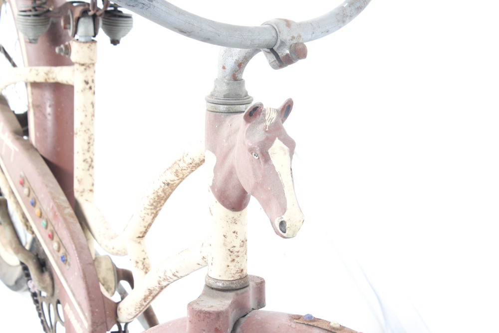 Children's 1948 Vintage Gene Autry Signature Monark Bicycle