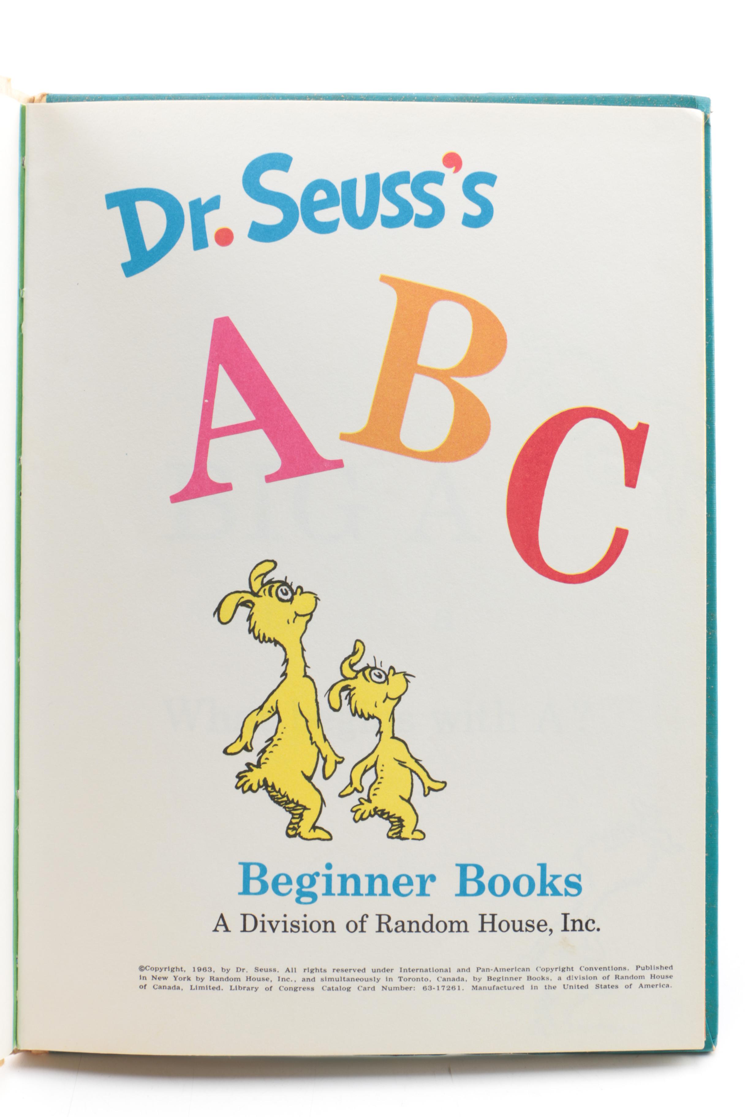 Vintage Dr. Seuss Books