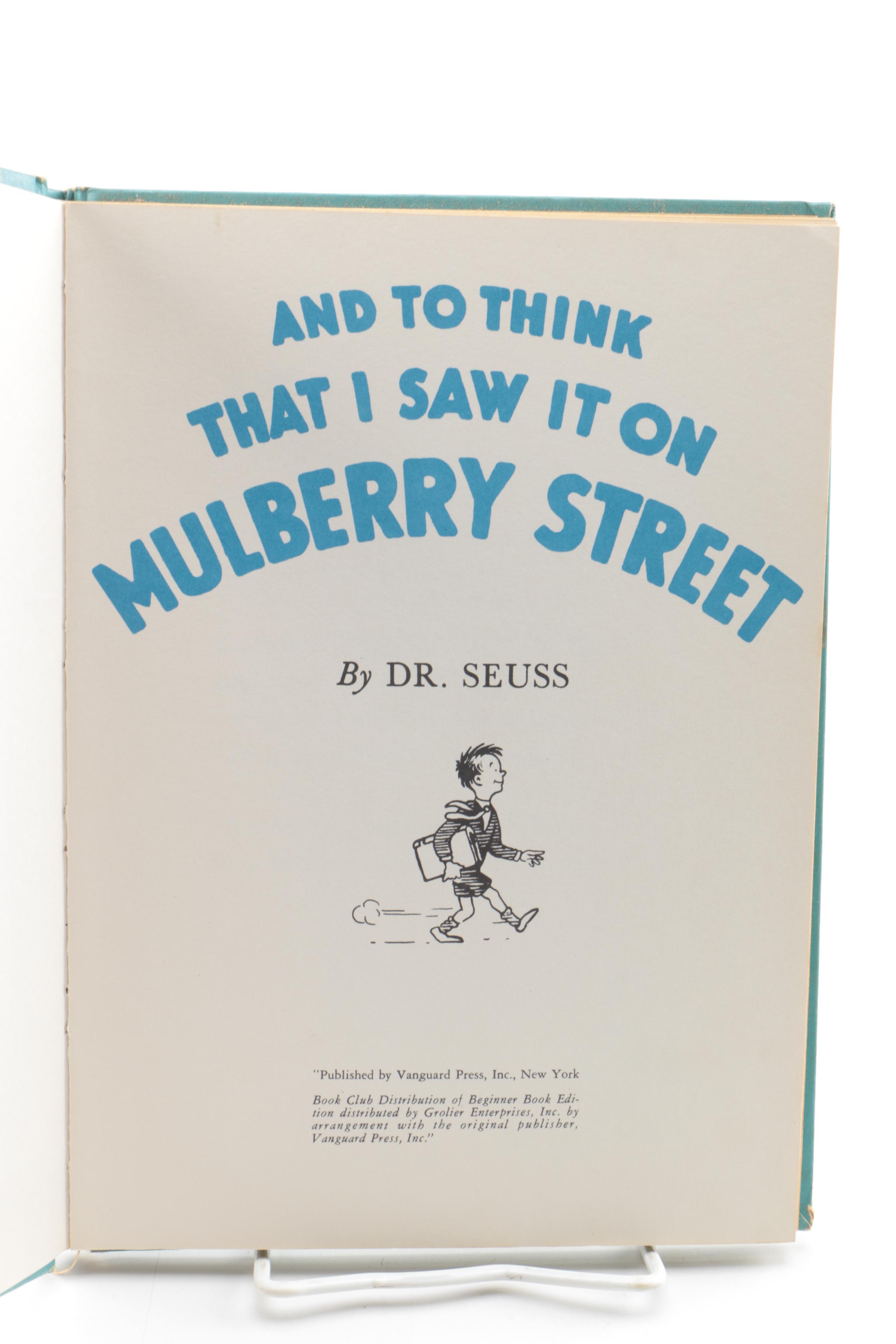 Vintage Dr. Seuss Books