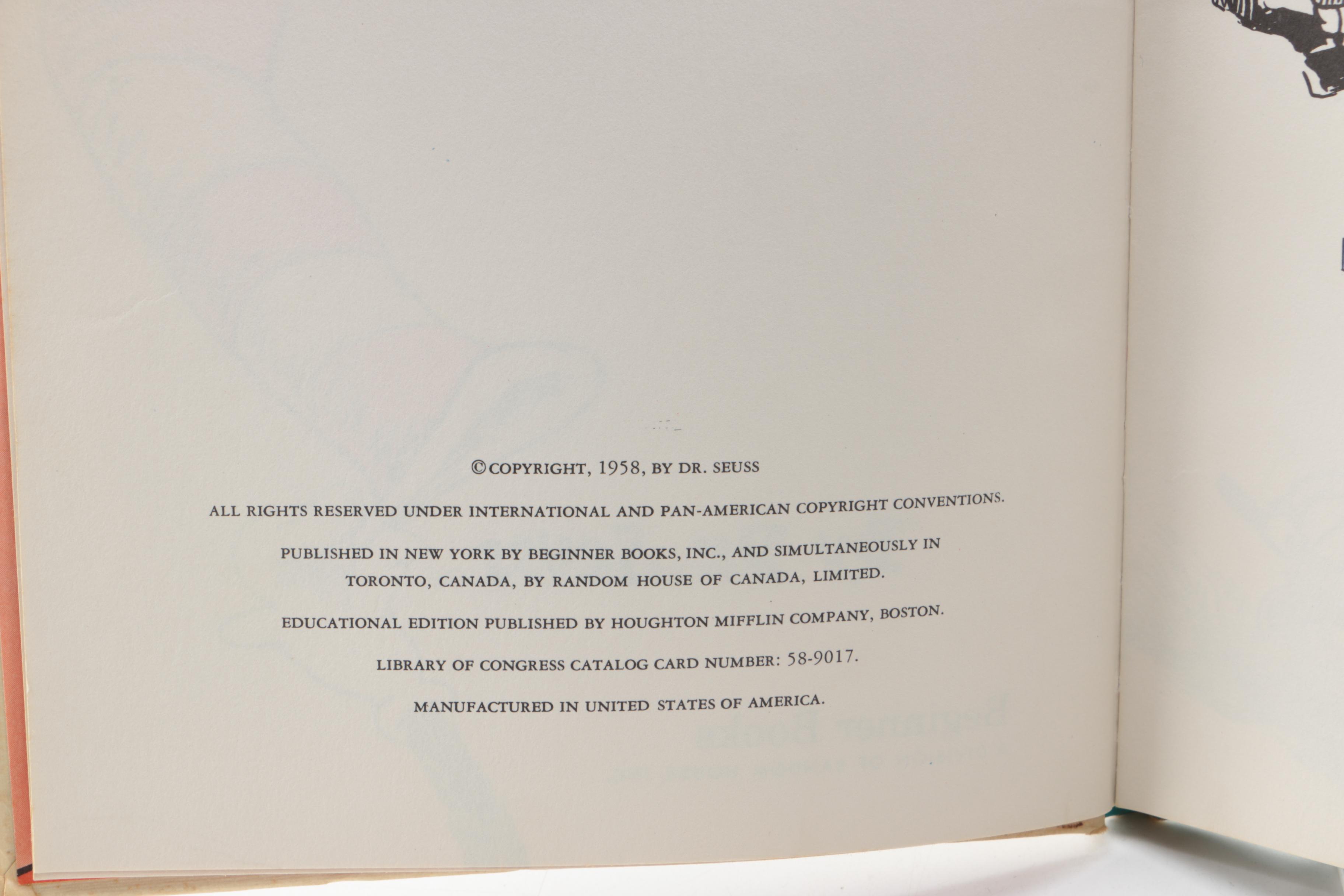 Vintage Dr. Seuss Books