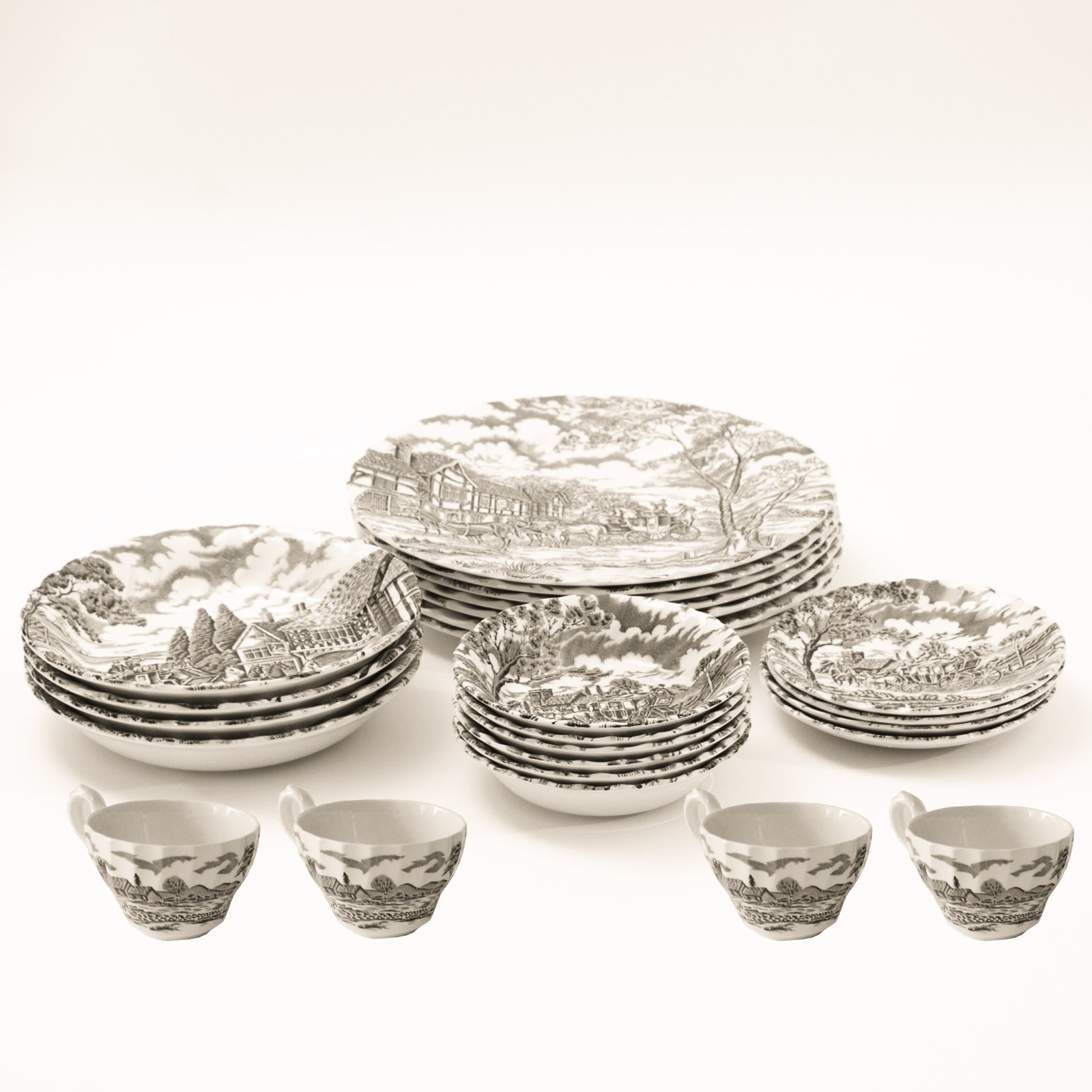 Royal Mail Ironstone Fine Staffordshire Service Set