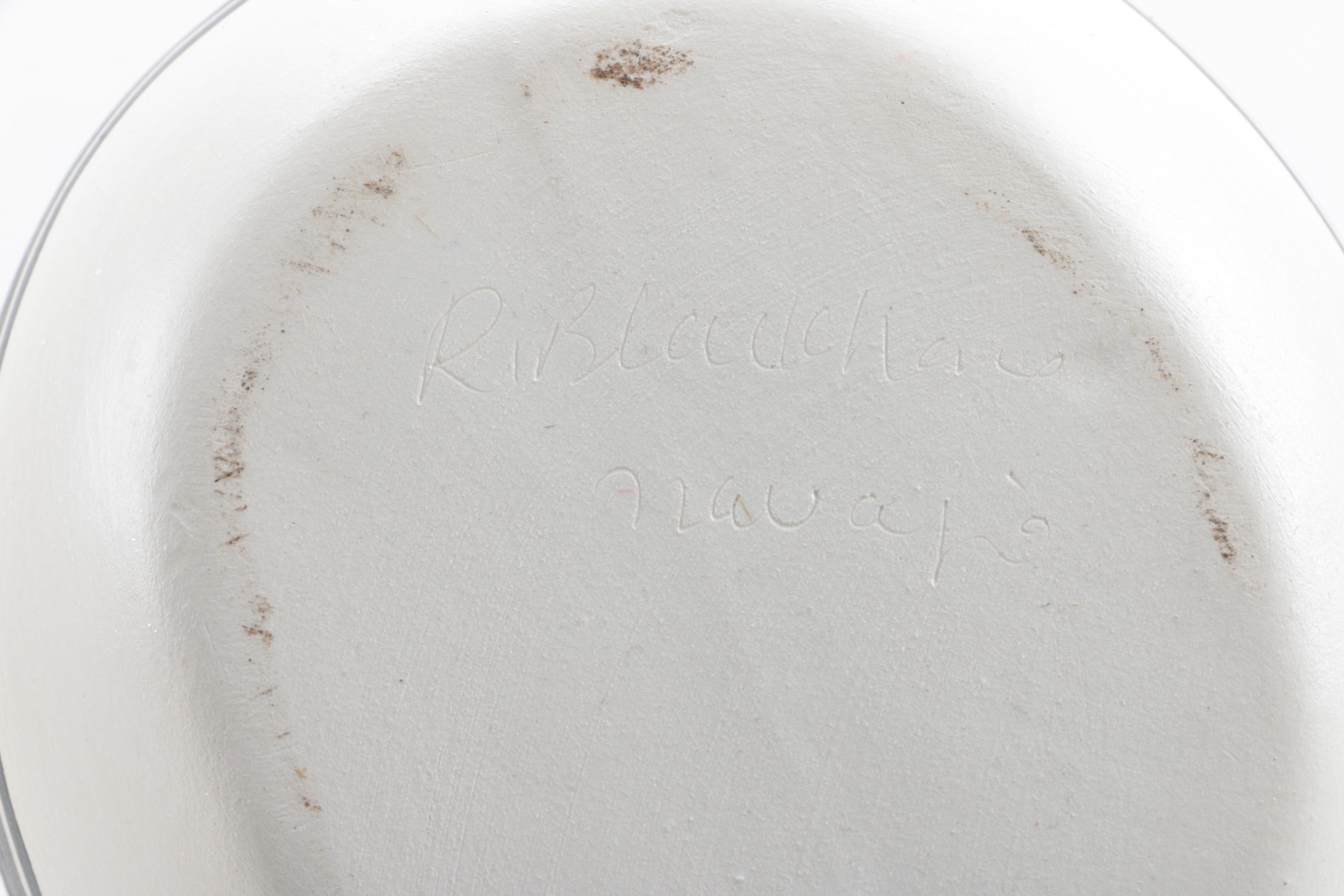 Signed Navajo Pottery Wedding Vase