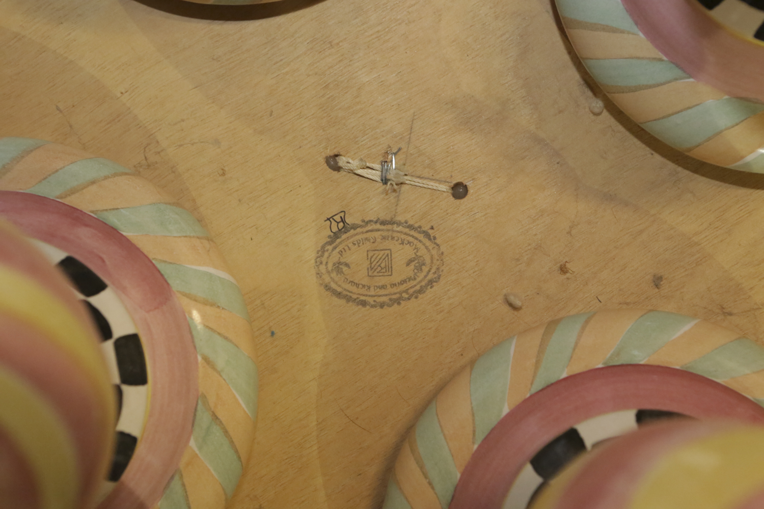 Floral Tuffet by MacKenzie Childs Ltd.