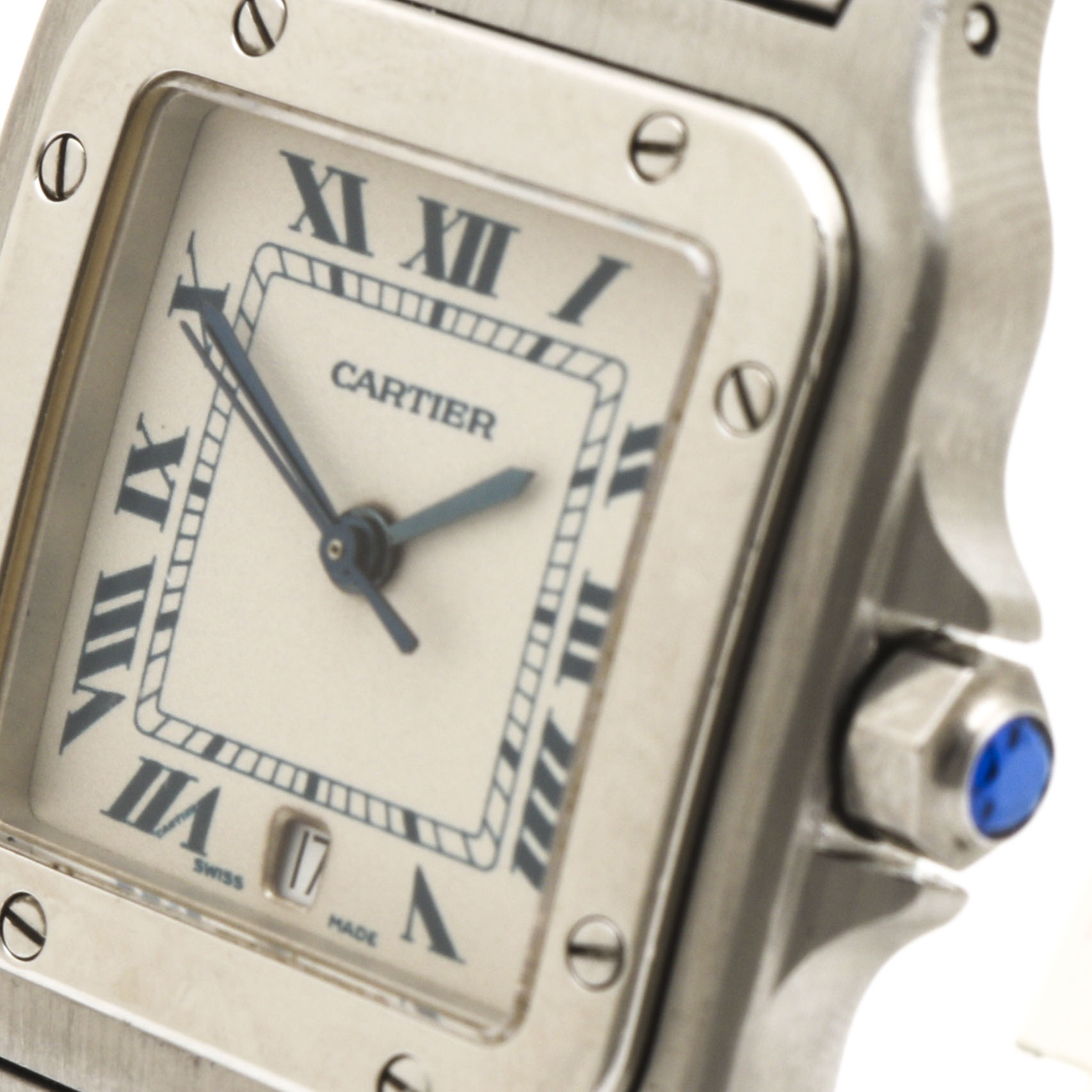 Cartier Santos Stainless Steel Watch