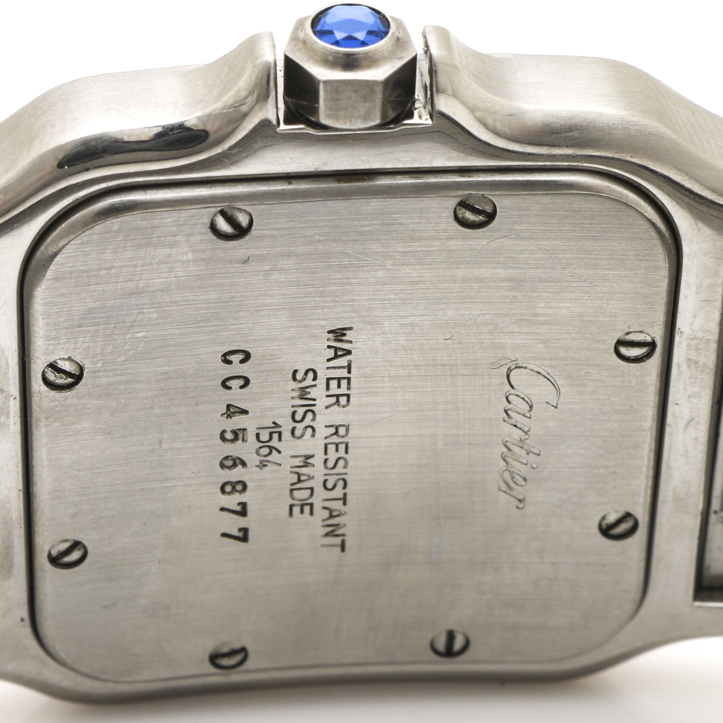 Cartier Santos Stainless Steel Watch