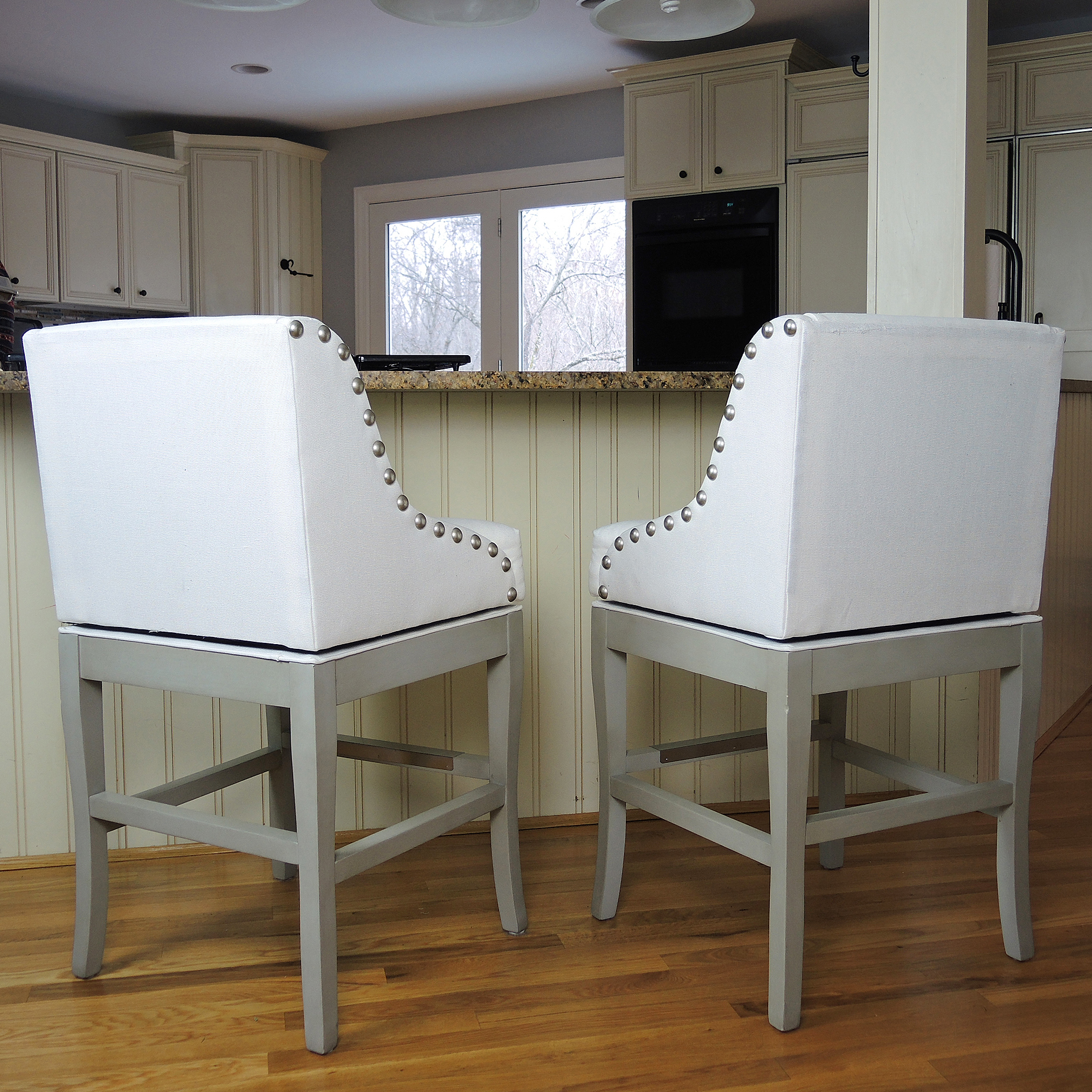 Ballard Designs Swivel Bar Stools