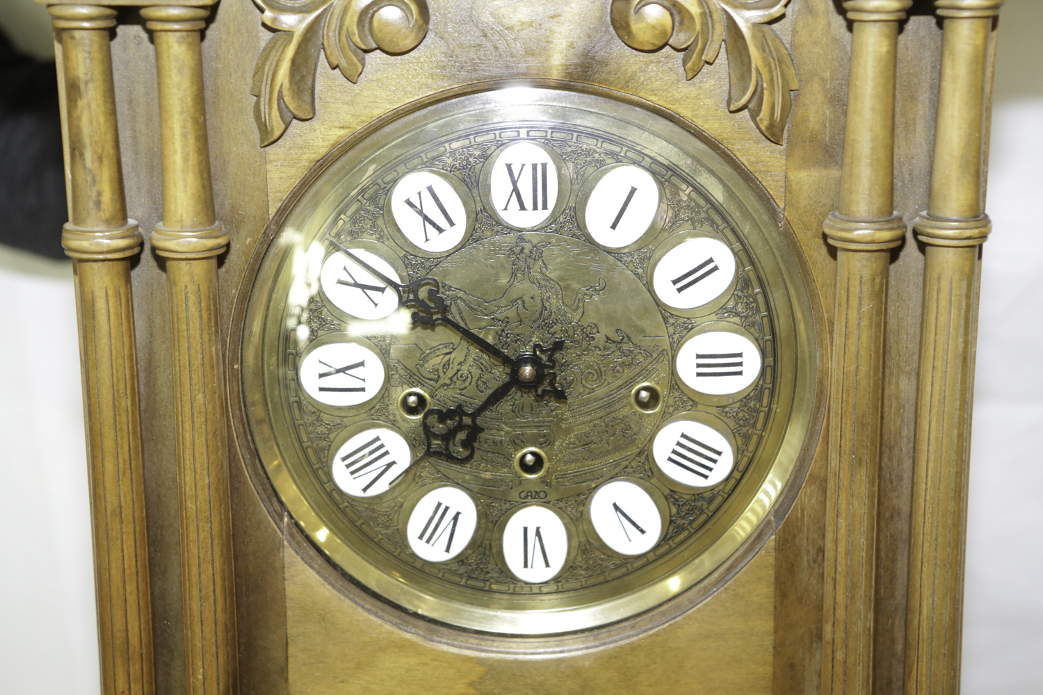Vintage Gazo Family Chiming Wall Clock