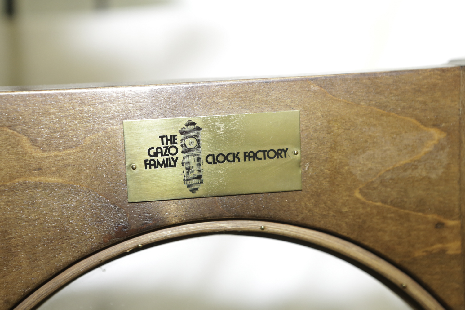 Vintage Gazo Family Chiming Wall Clock