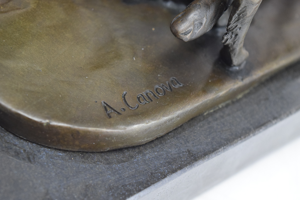 Bronze Sculpture After Antonio Canova