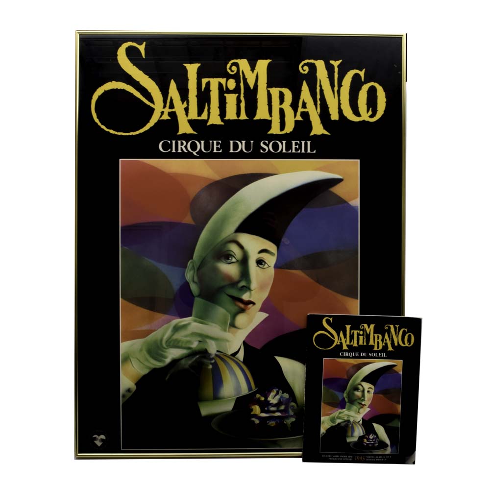 Cirque du Soleil "Saltimbanco" Poster and Program