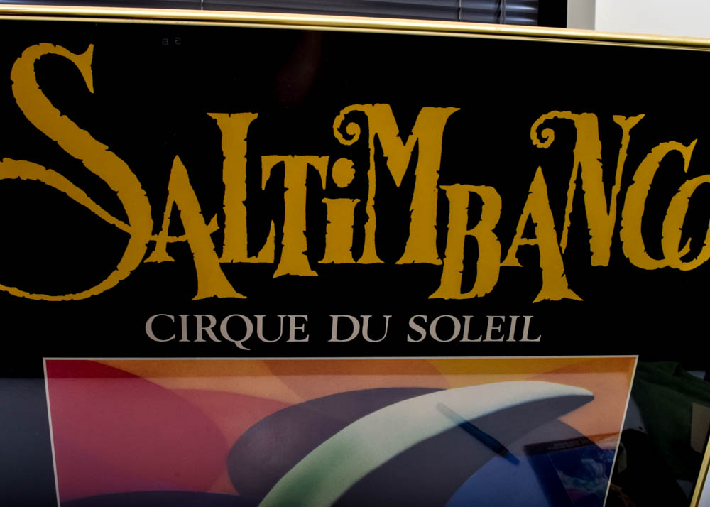 Cirque du Soleil "Saltimbanco" Poster and Program