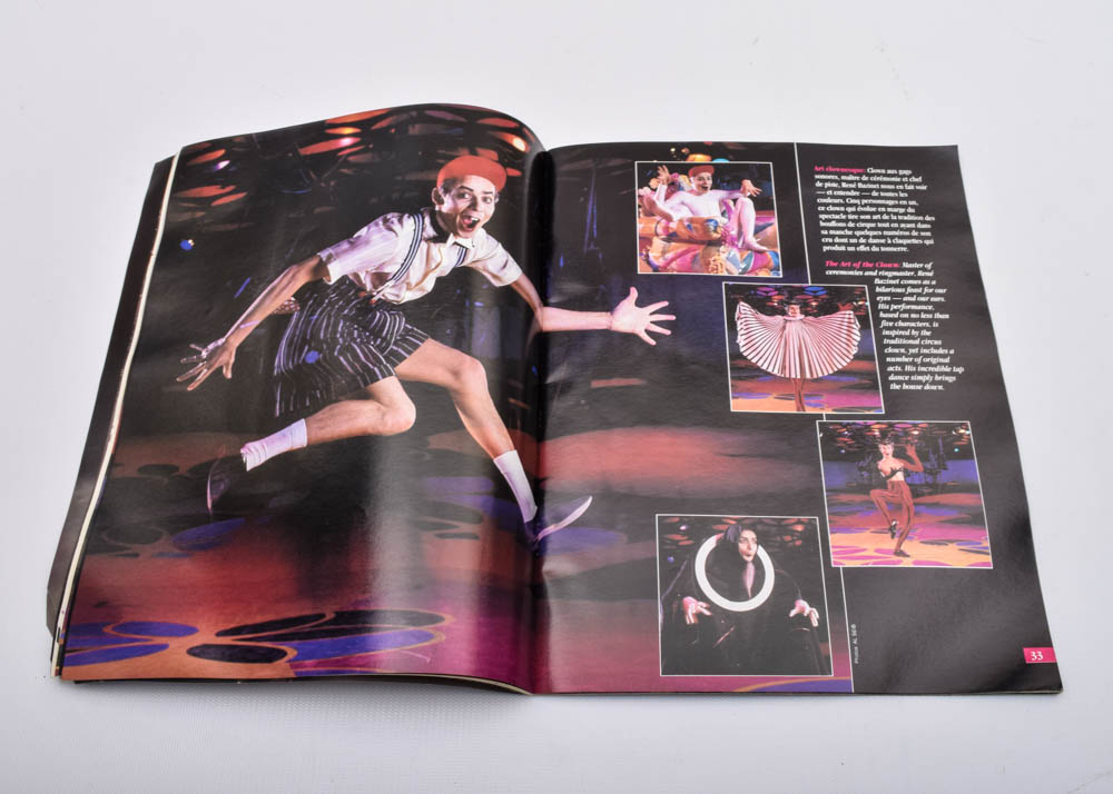 Cirque du Soleil "Saltimbanco" Poster and Program