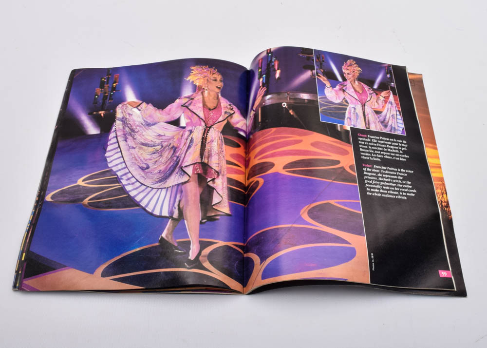 Cirque du Soleil "Saltimbanco" Poster and Program