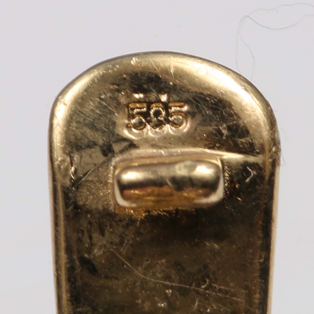 14K Yellow Gold Emerald, Ruby, and Sapphire Bracelet