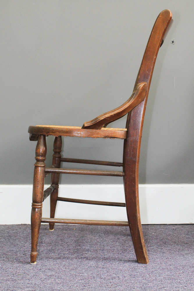 Assortment of Caned Seat Side Chairs