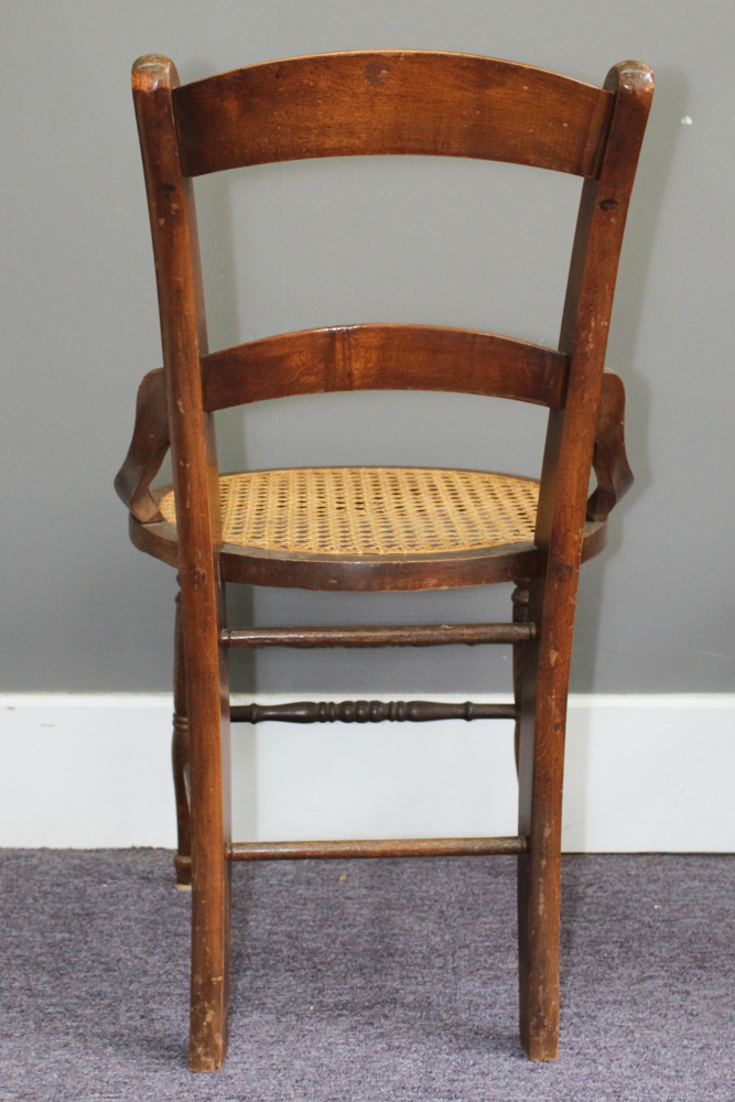 Assortment of Caned Seat Side Chairs