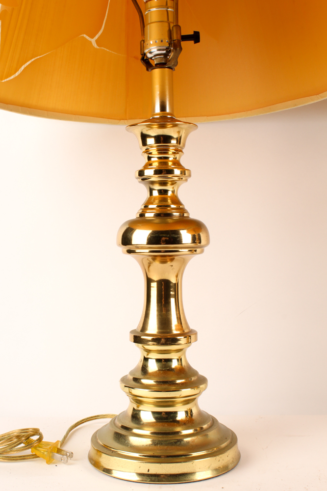 Matching Brass Table Lamps