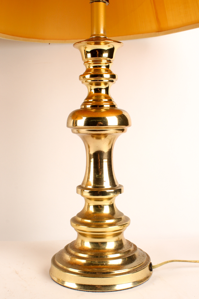 Matching Brass Table Lamps