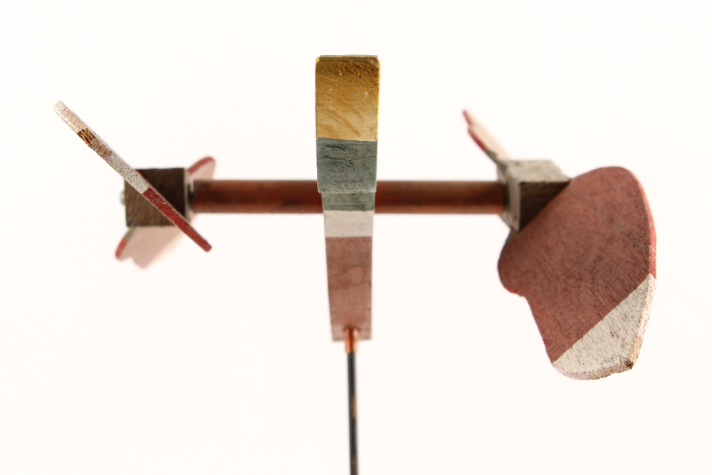 Handmade Kentucky Folk Art Whirligig with Mallard Duck