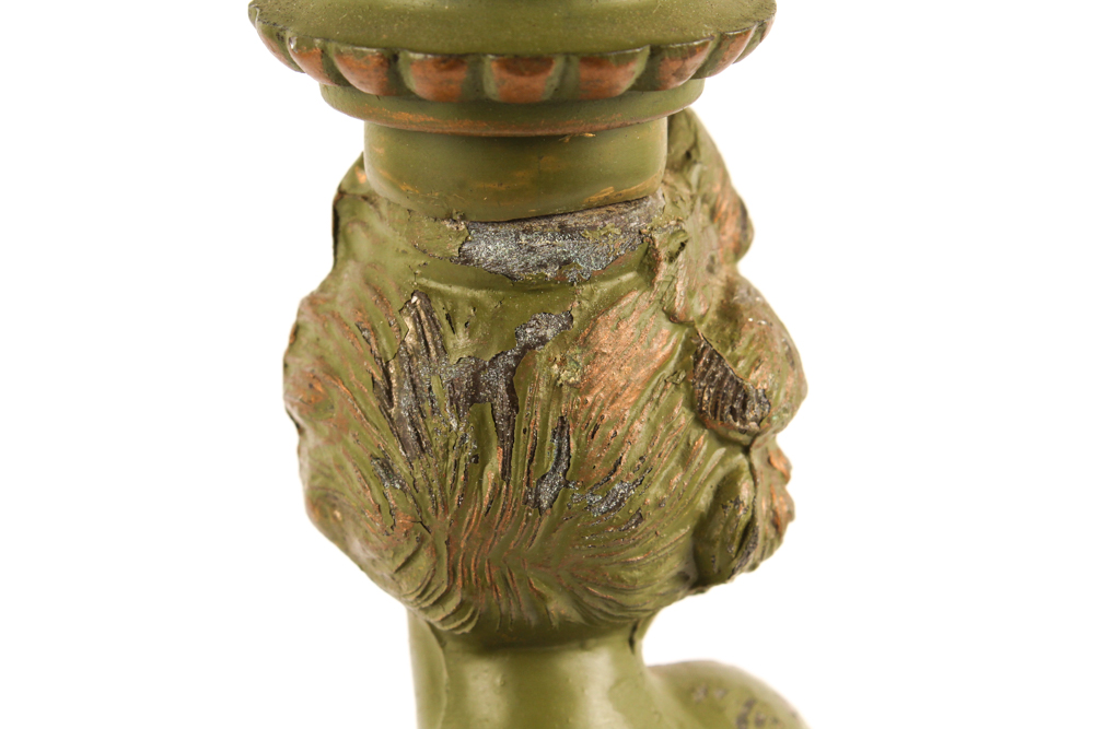 Cherub Tiffany Style Table Lamp